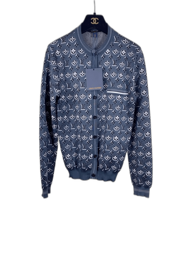 Louis Vuitton Louis Vuitton Patterned Cardigan Sweater -2505 Size M / US 6-8 / IT 42-44 - 1 Thumbnail