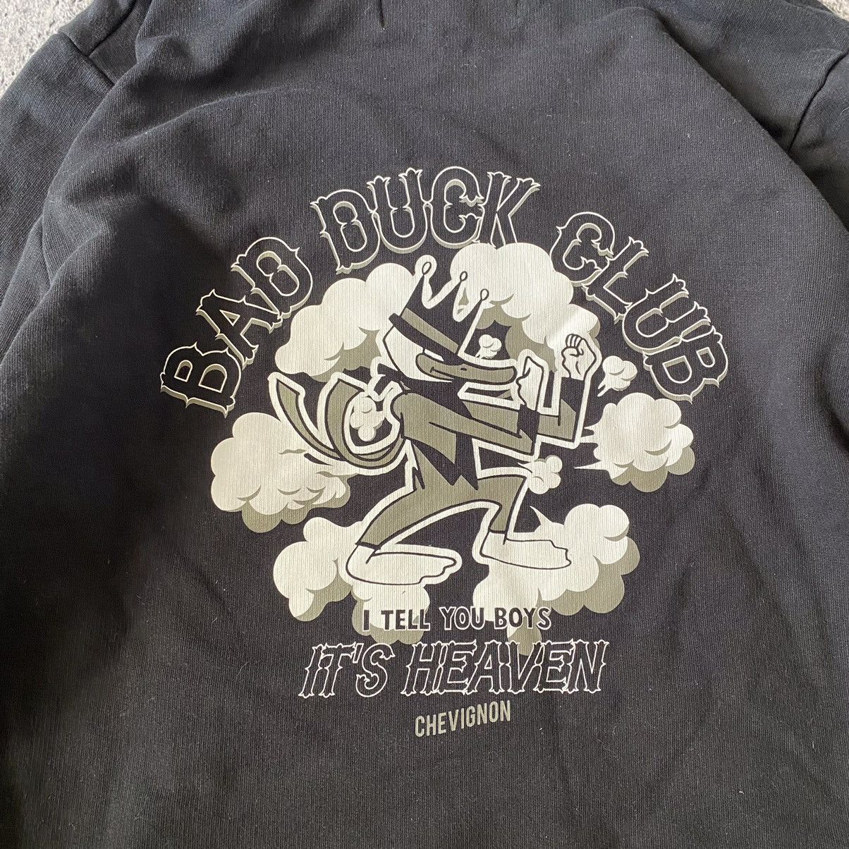 Chevignon Vintage Hoodie Chevignon Bad duck Made In Usa Size US M / EU 48-50 / 2 - 9 Thumbnail