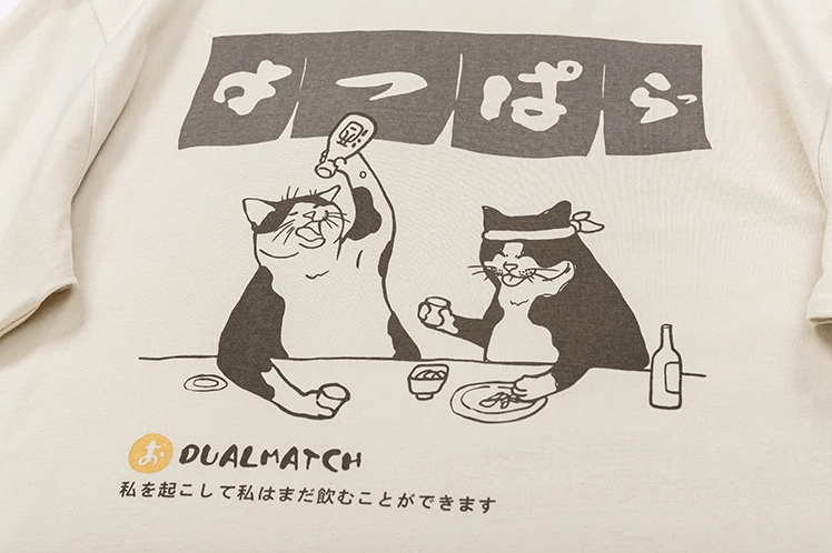 Japanese Brand × Vintage "Bar Cat-M" T-shirt Size US M / EU 48-50 / 2 - 2 Thumbnail