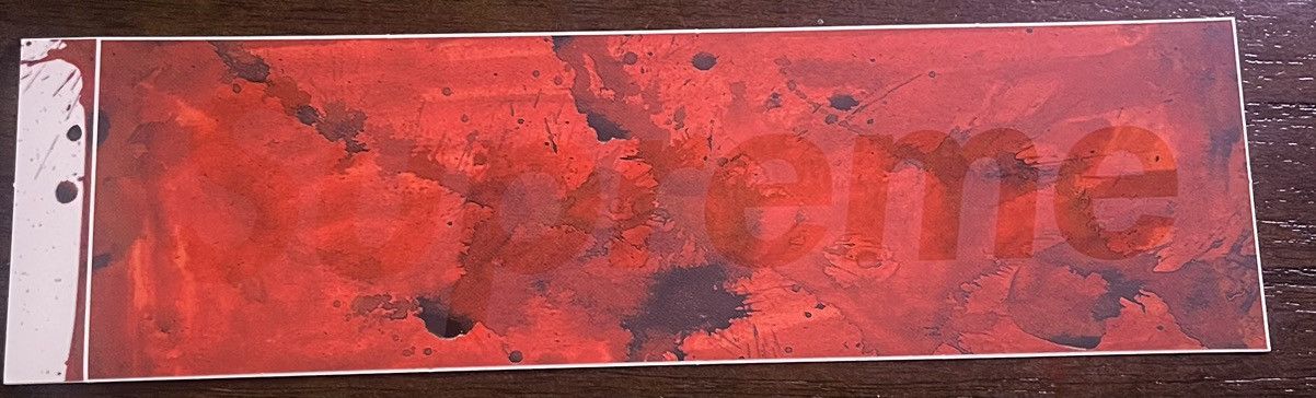 Supreme Supreme Ralph Steadman Box Logo Sticker S/S23 Size ONE SIZE - 1 Thumbnail