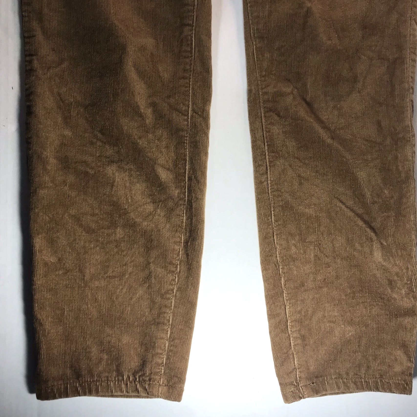 Loft Loft Brown High Waist Skinny Corduroy Pants Womens Size 31/12 90s Casual Workwear Size 24" / US 00 / IT 34 - 3 Thumbnail