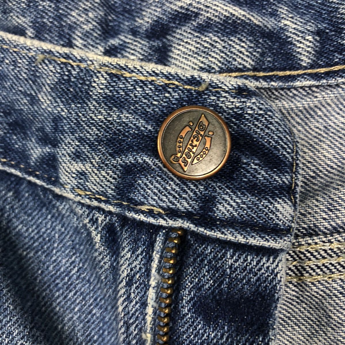 Japanese Brand 📌Vintage Chore Worker Carpenter Denim Dickies Detroit Size US 36 / EU 52 - 20 Thumbnail