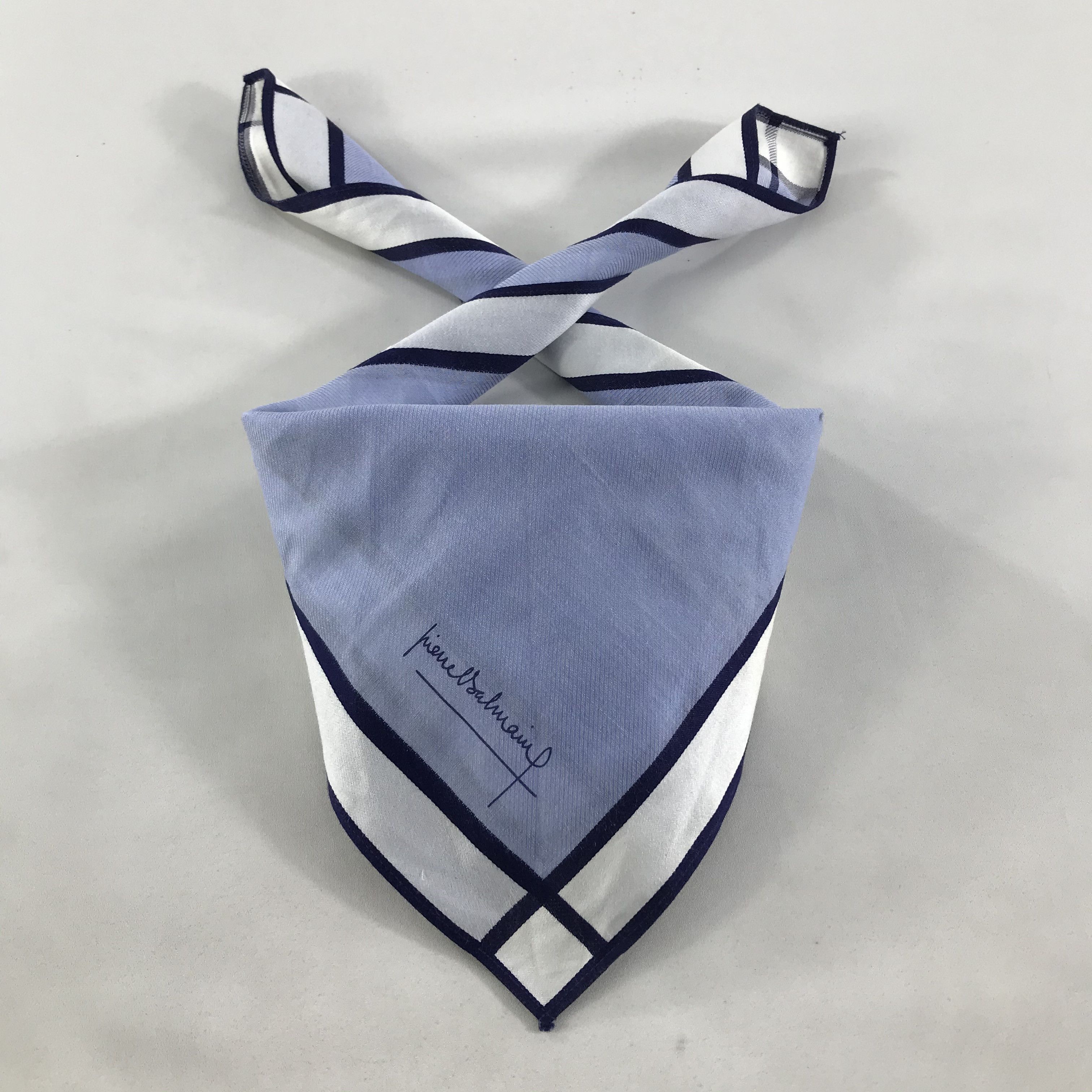 Pierre Balmain × Vintage Pierre Balmain Bandana / Handkerchief / Neckerchief - S1736 Size ONE SIZE - 3 Thumbnail