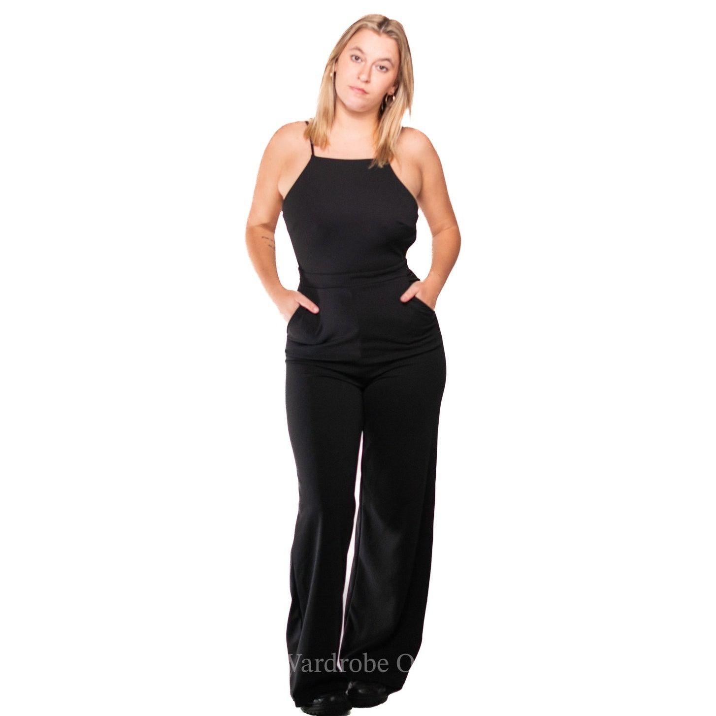 Designer Lulus Black Backless One Piece Romper Size 27" / US 4 / IT 40 - 2 Thumbnail