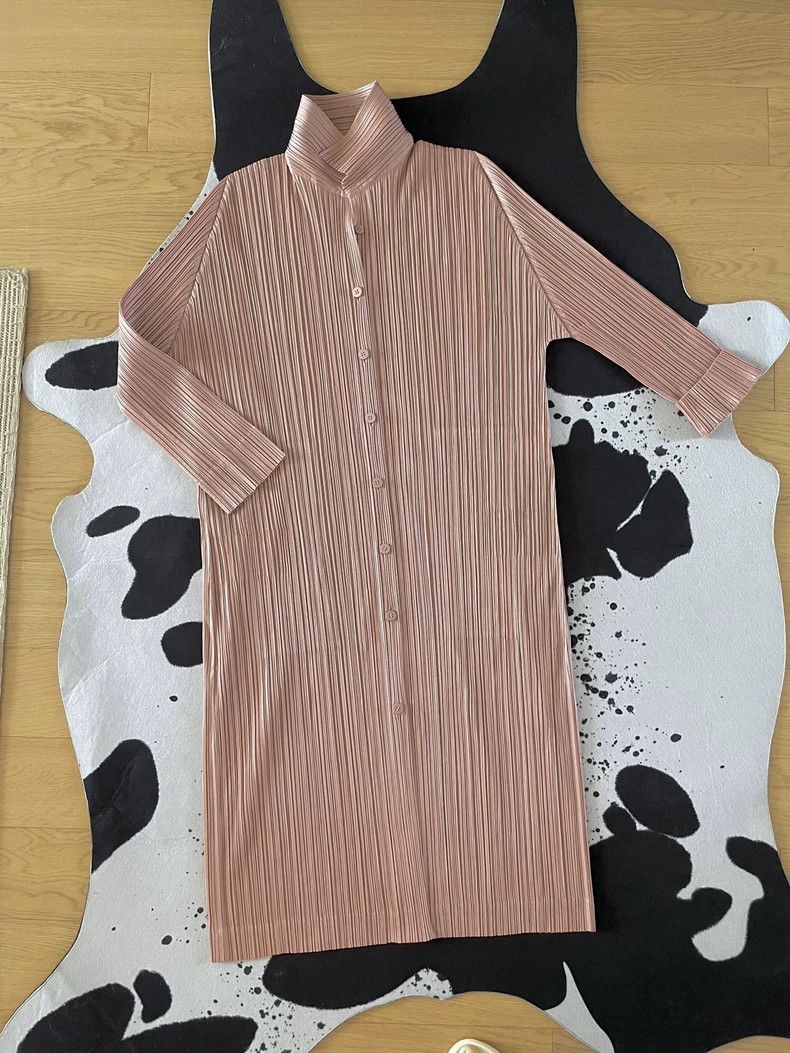 Issey Miyake Issey Miyake Long Sleeve Pink Cardigan - dmc Size US M / EU 48-50 / 2 - 1 Thumbnail