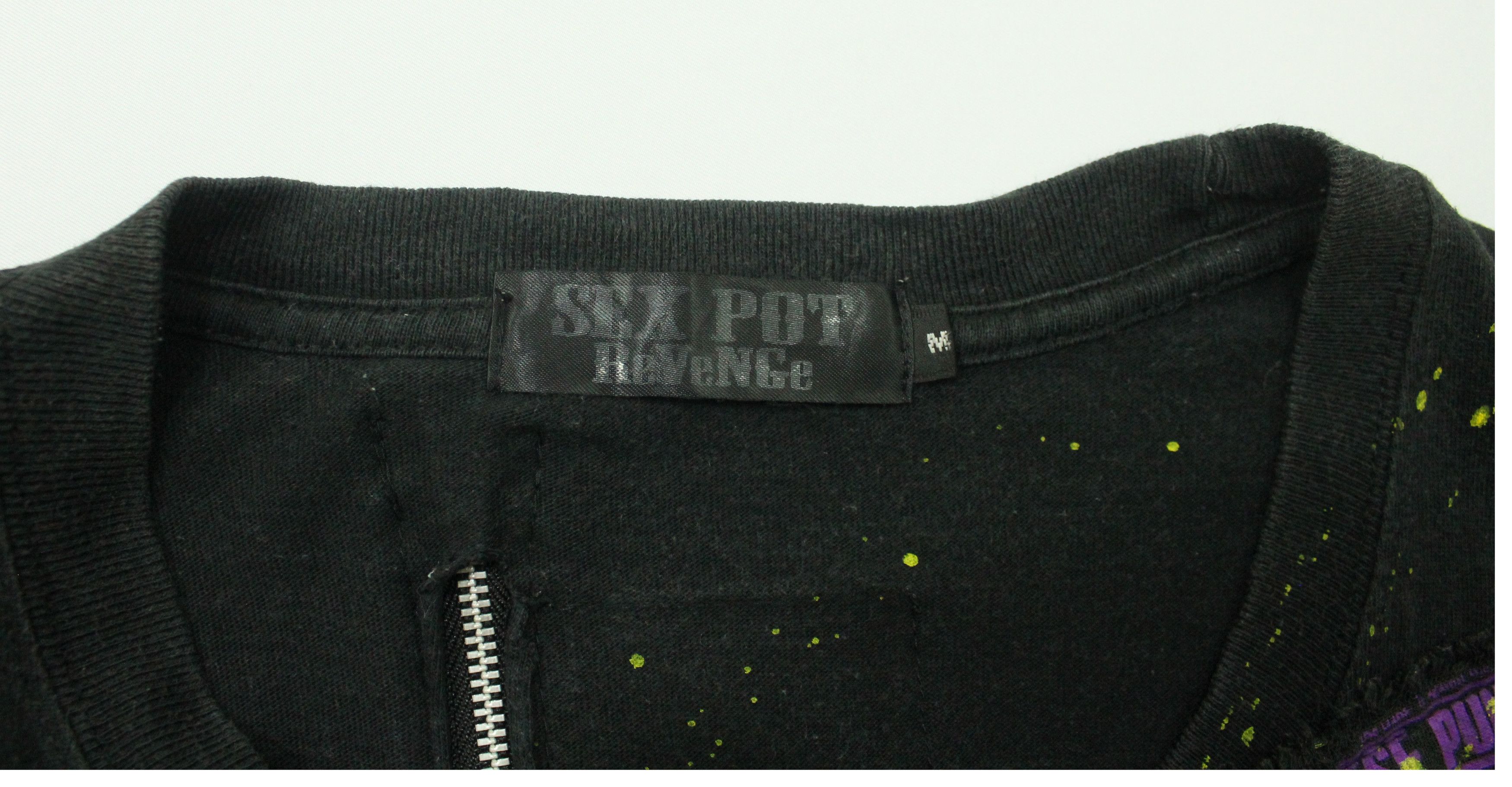 If Six Was Nine × Le Grande Bleu (L.G.B.) × Tornado Mart SEX POT REVENGE T Shirt Punk Style Patches Zipper Size US M / EU 48-50 / 2 - 19 Thumbnail