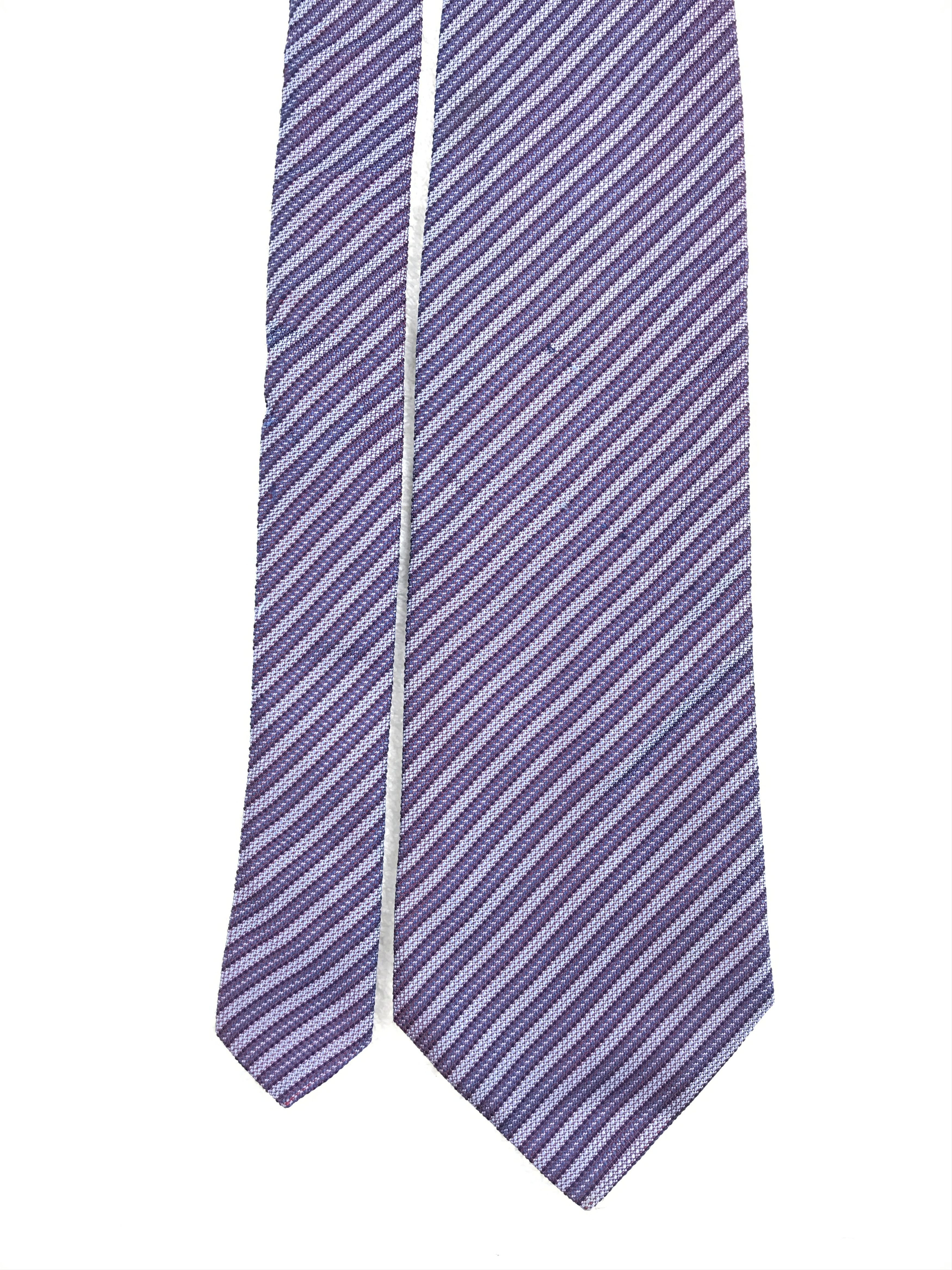 Vintage Vintage Enzo Bella Silk Necktie Size ONE SIZE - 3 Thumbnail