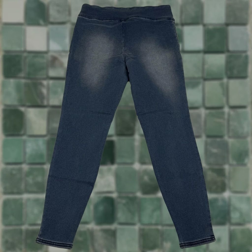 Vintage VINTAGE? No — Destination Maternity Leggings Jegging Denim Under Belly Soft Travel New Size 32" / US 10 / IT 46 - 1 Thumbnail