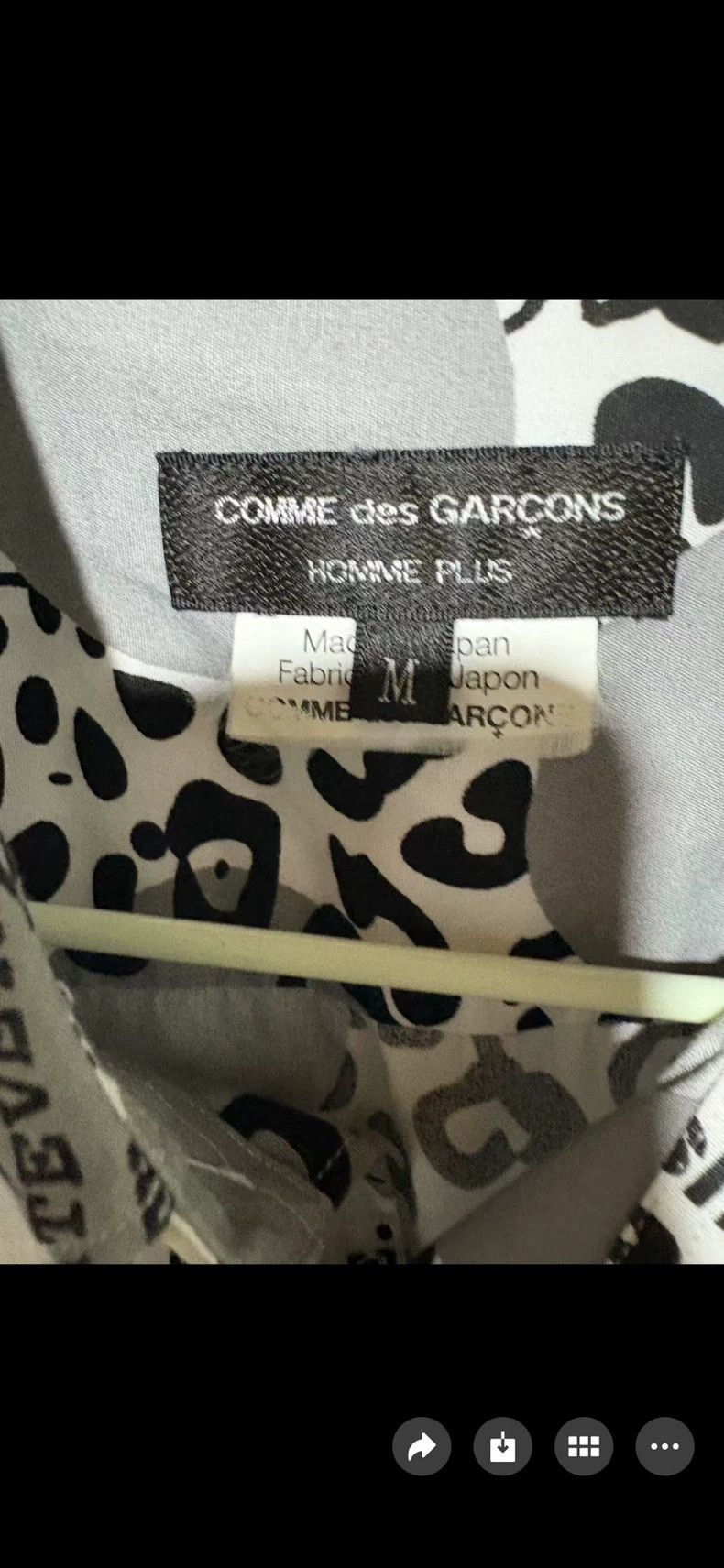 Comme des Garcons Comme Des Garcons Short sleeve shirt made in Japan Size US M / EU 48-50 / 2 - 3 Thumbnail