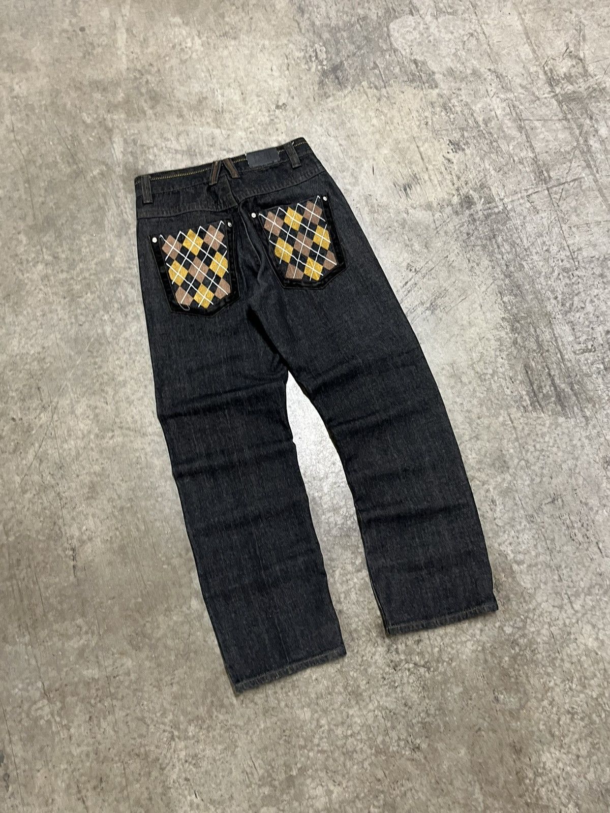 Southpole × Vintage Y2k baggy fit embroidered denim skater y2k hype rare Size US 32 / EU 48 - 4 Thumbnail