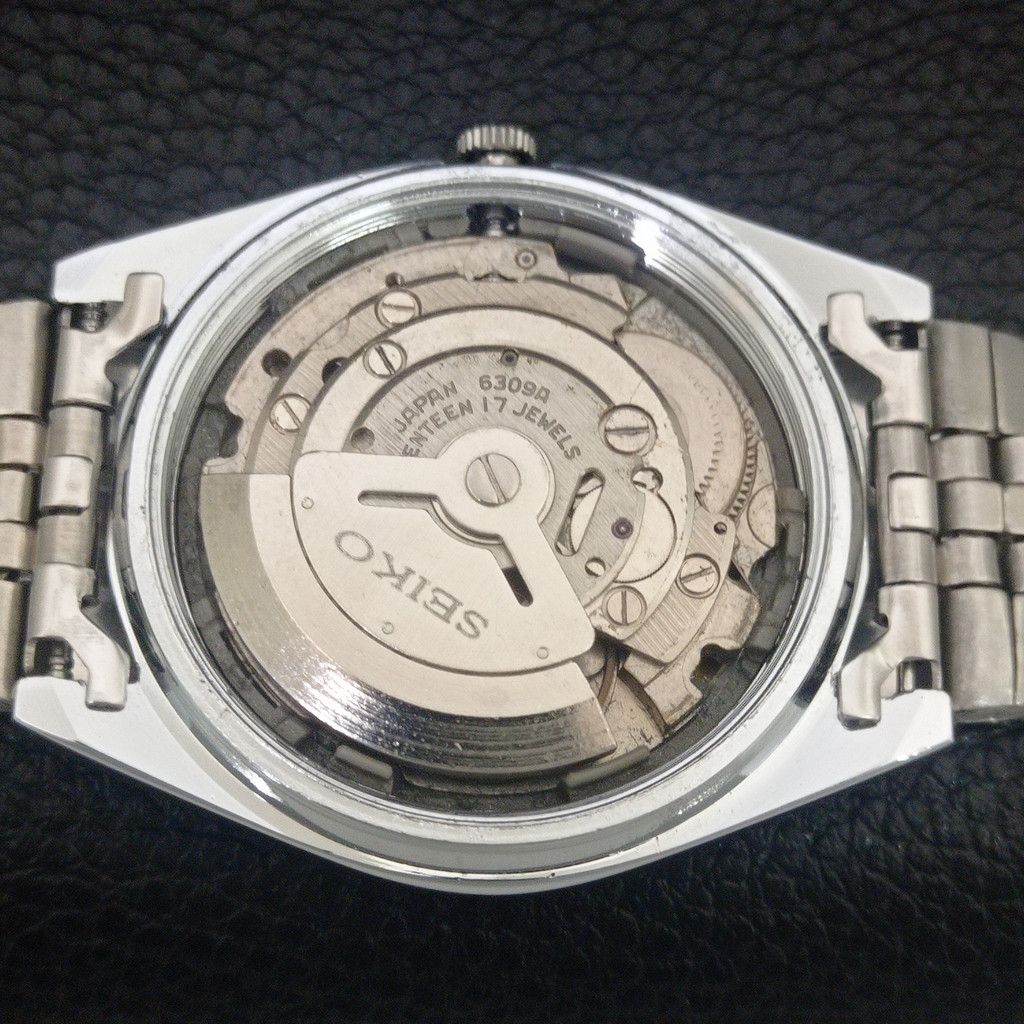 Seiko REFURBISHED VINTAGE SEIKO 5 AUTO JAPAN MENS WATCH a443334 Size 38 - 9 Thumbnail