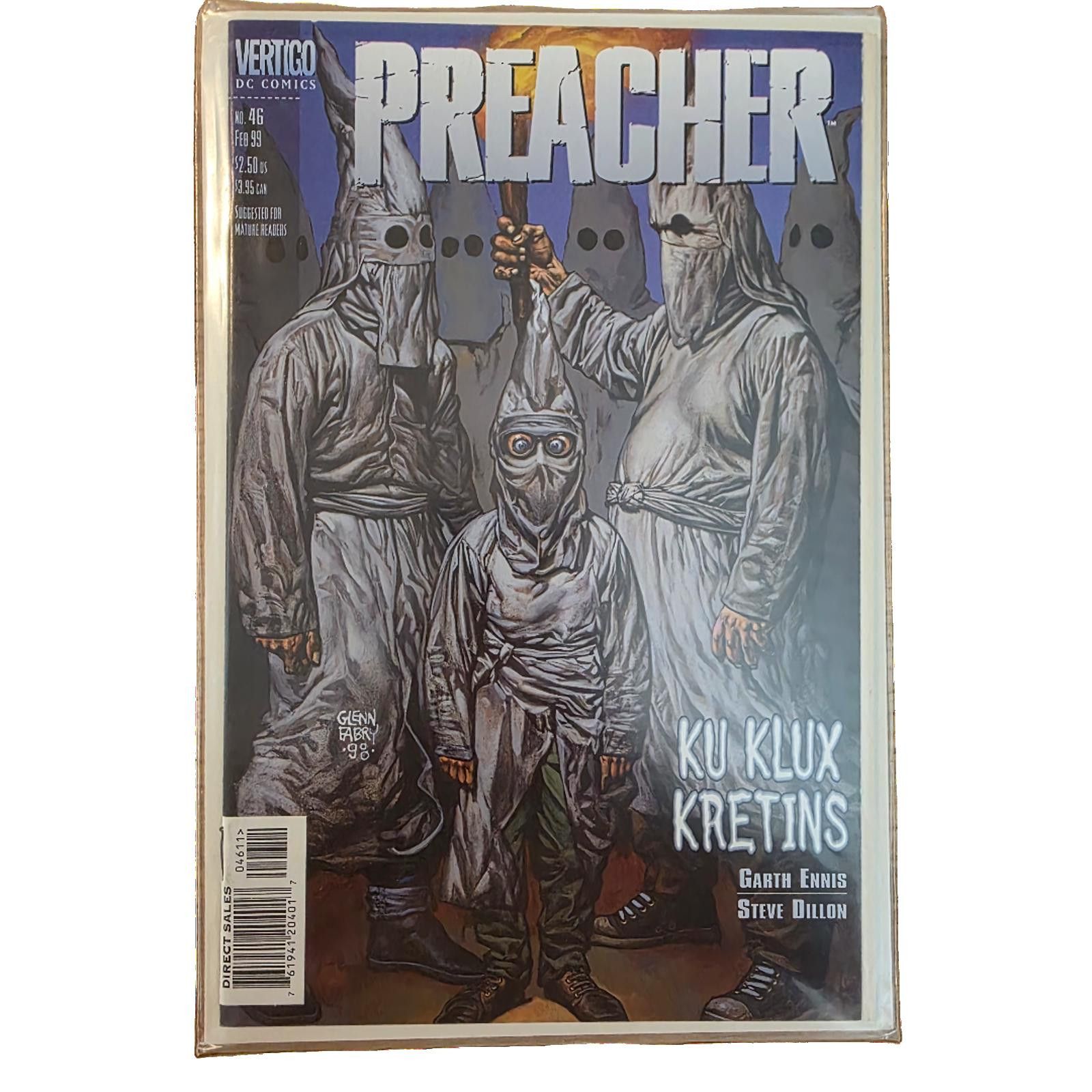 DC Comics Preacher #46 (1999) DC Vertigo NM (c) Size ONE SIZE - 7 Thumbnail