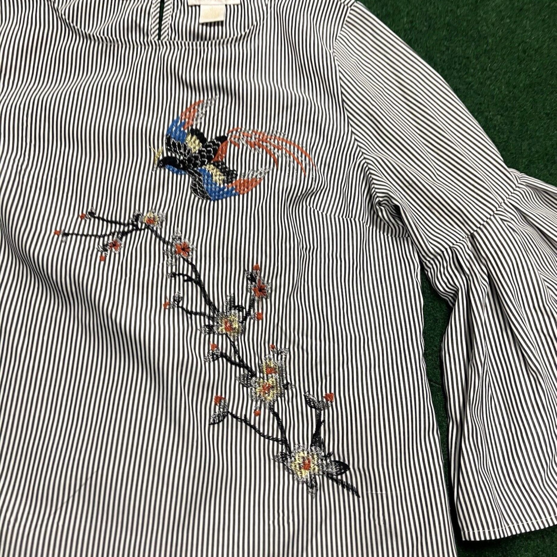 Bell Jealous Tomato Flared Bell Sleeve Top Size Large Womens Shirt Boho Bird Size L / US 10 / IT 46 - 2 Thumbnail