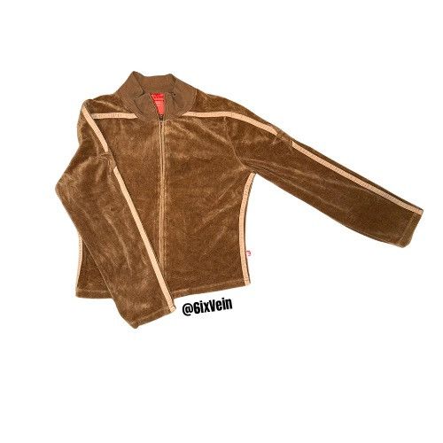 Japanese Brand Suede tracksuit Size S / US 4 / IT 40 - 2 Thumbnail