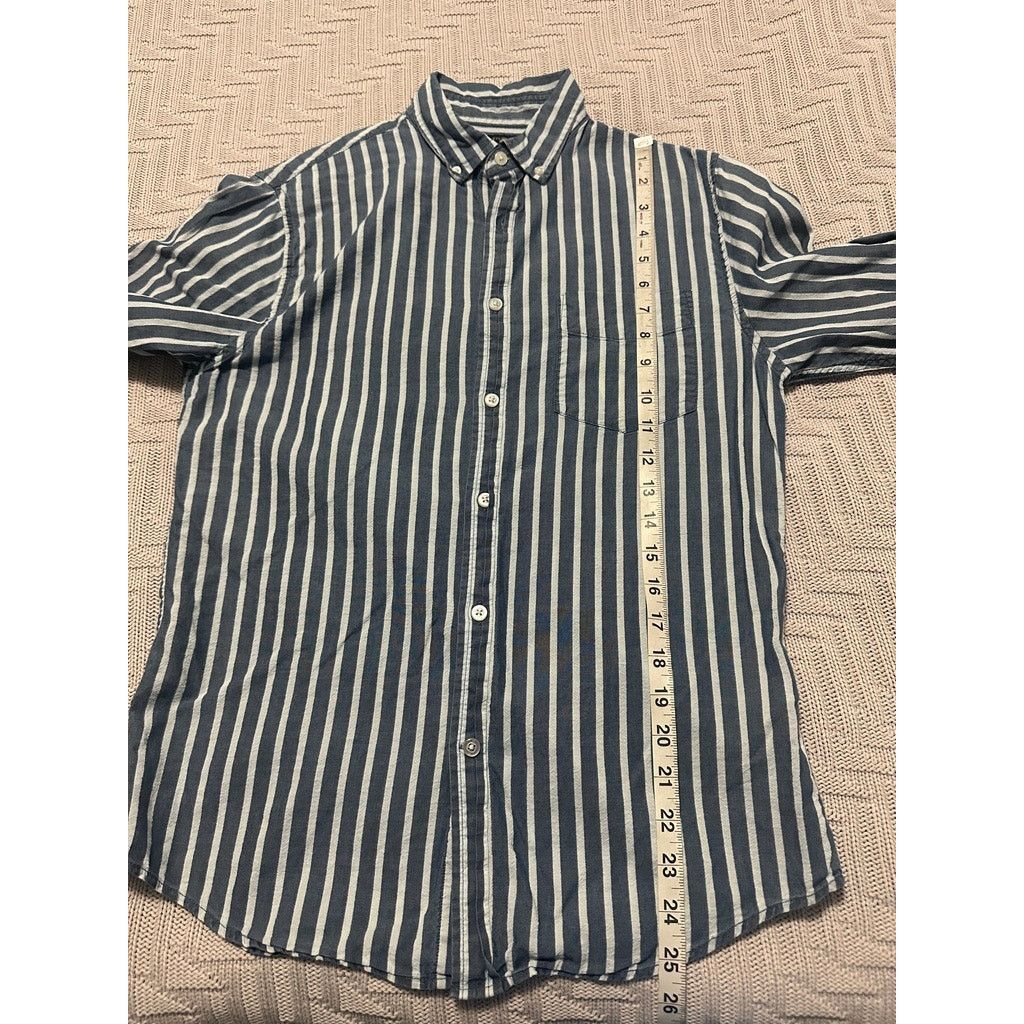 Banana Republic Banana Republic blue striped slim fit button down size S Size US S / EU 44-46 / 1 - 7 Thumbnail