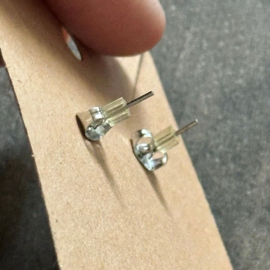 Other orange soccer ball stud earrings Size ONE SIZE - 3 Thumbnail