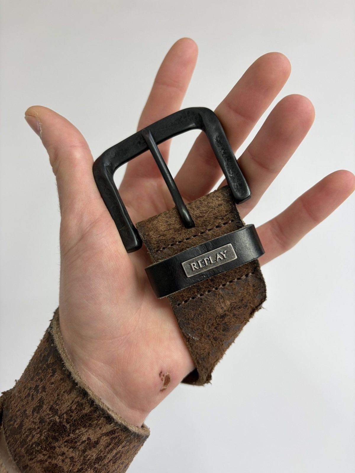 Hysteric Glamour Vintage Belt Y2K Rhinestones Punk Leather Belts size 32/36 Size 34 - 9 Thumbnail