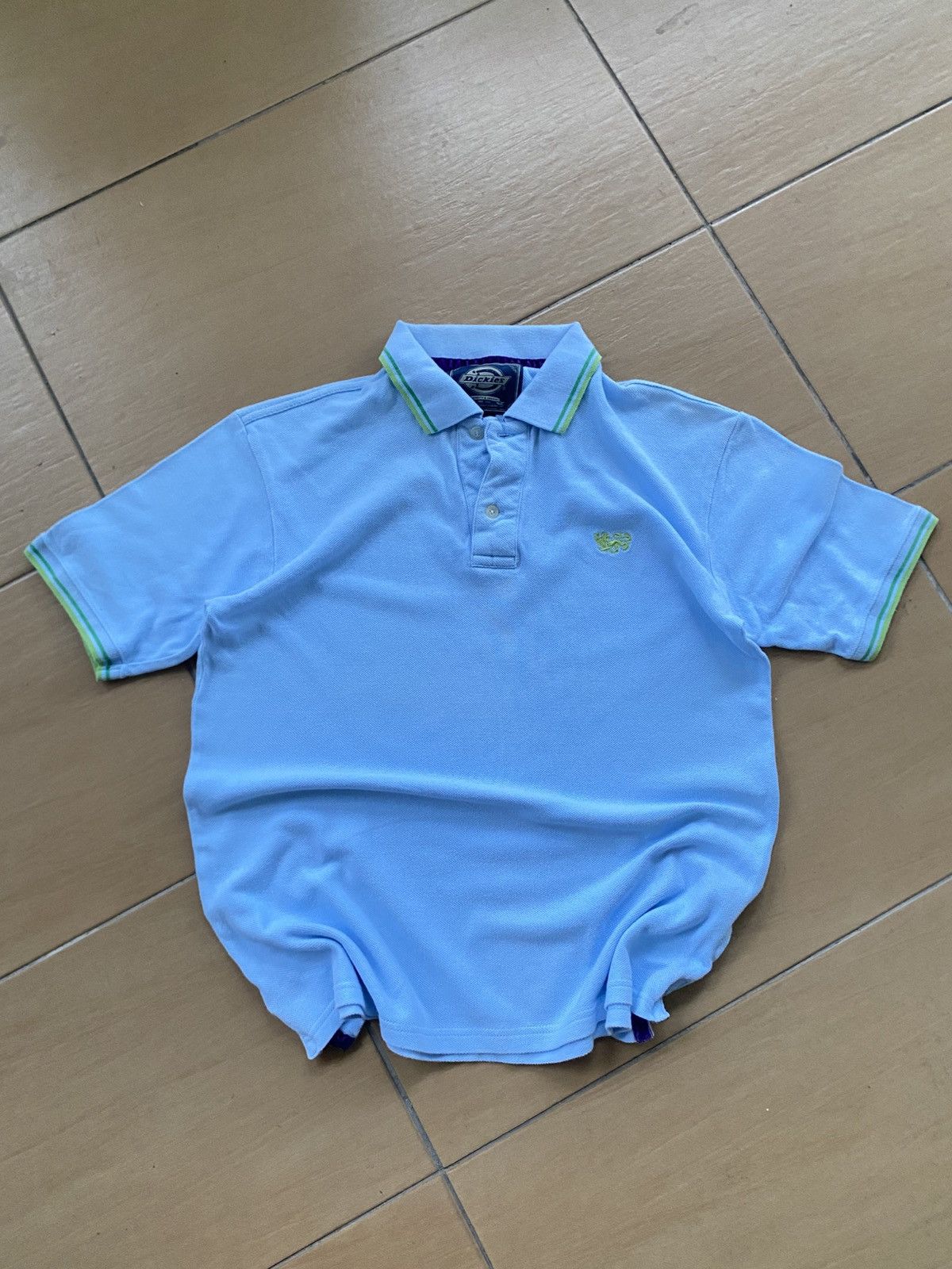 Dickies Dickies Baby Blue Polo Shirt Small Logo Size US L / EU 52-54 / 3 - 1 Thumbnail