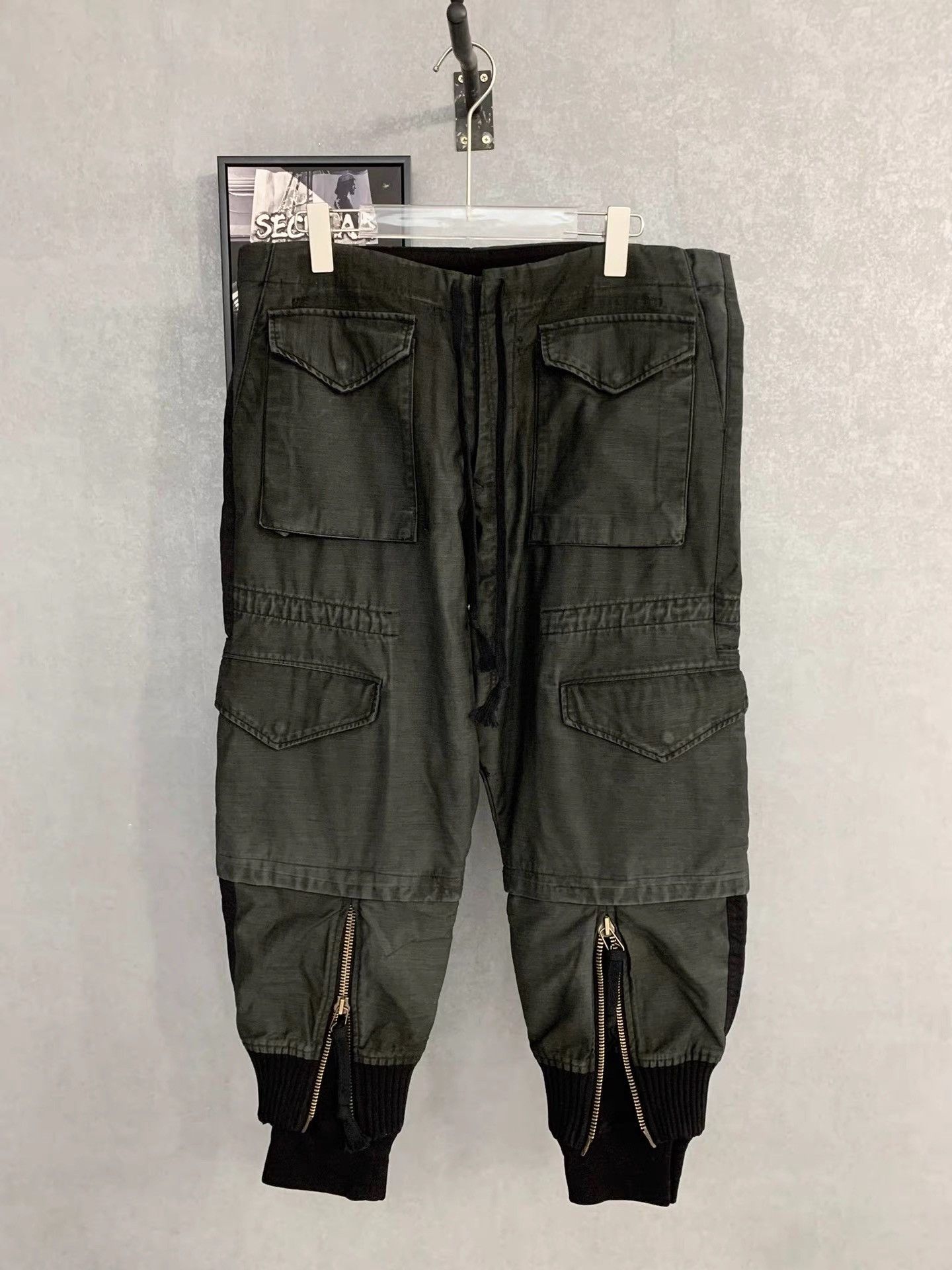 Greg Lauren Greg Lauren Vintage Patchwork Cargo Pants K34 Size US 35 - 1 Thumbnail