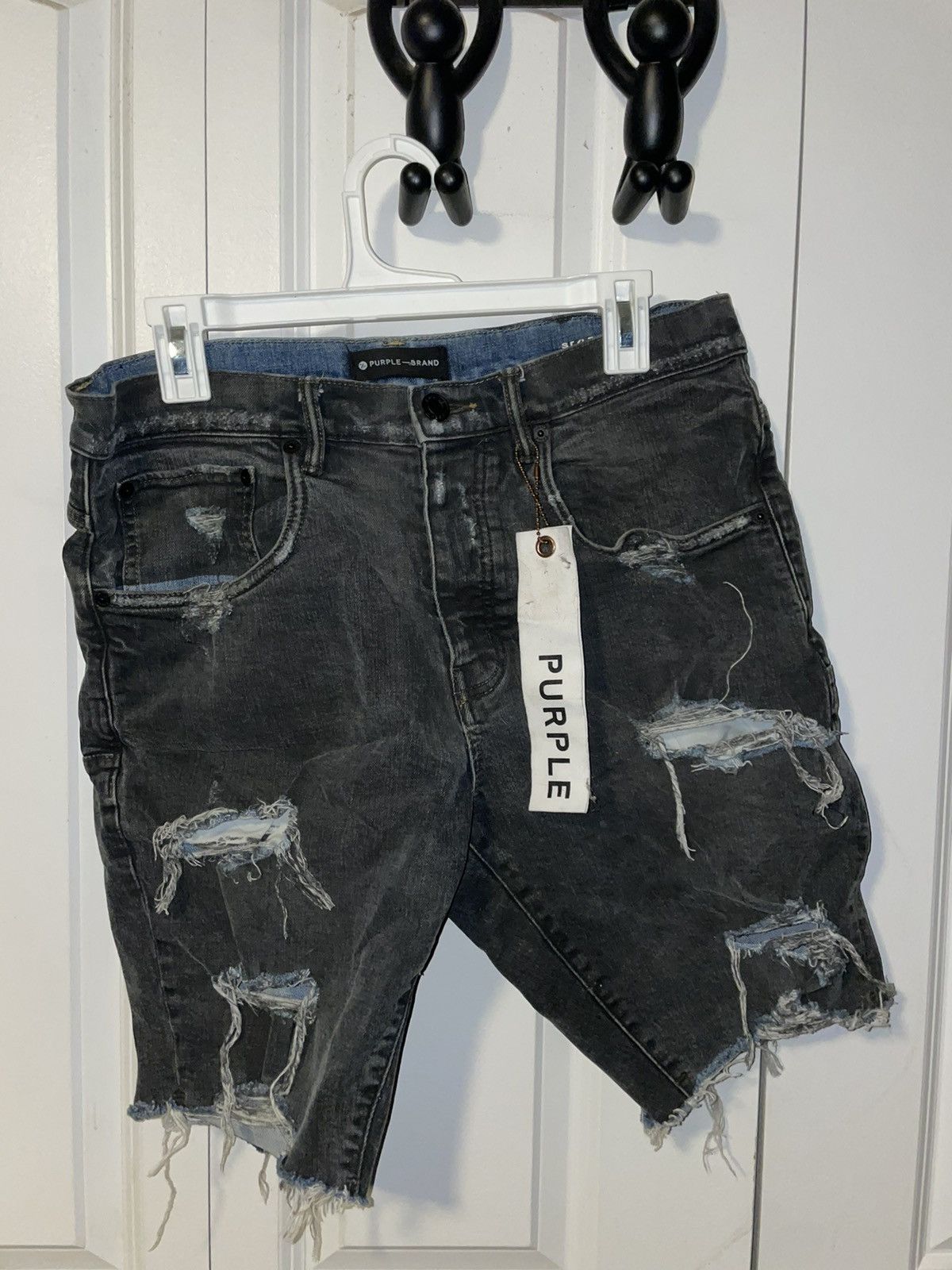 Purple Brand Purple brand jean shorts Size US 30 / EU 46 - 1 Thumbnail