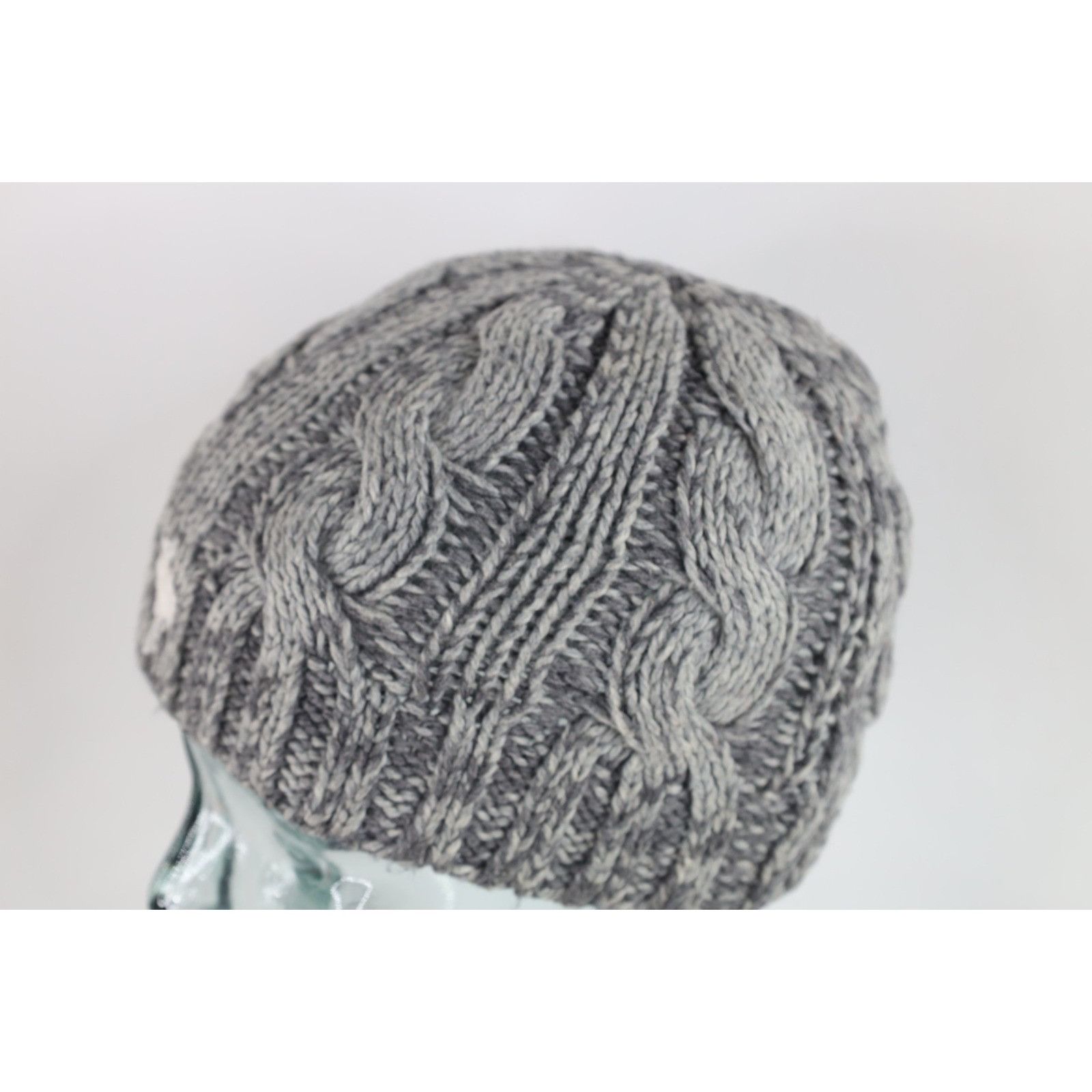 Abercrombie & Fitch Vintage Y2K Abercrombie & Fitch Wool Chunky Knit Beanie Hat Size ONE SIZE - 3 Thumbnail