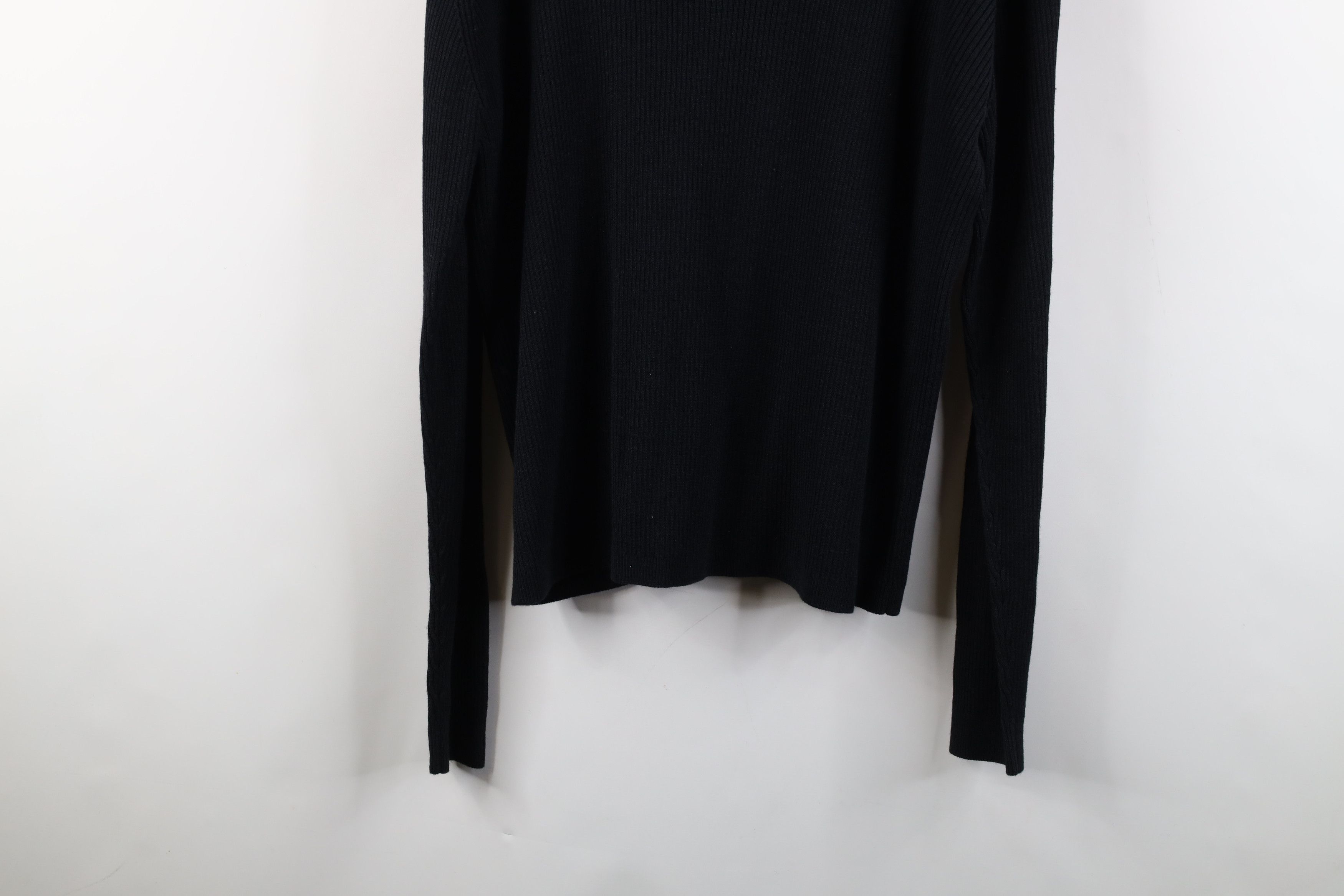 Vintage Vintage 90s Streetwear Silk Blend Ribbed Knit Sweater Size US XL / EU 56 / 4 - 13 Thumbnail
