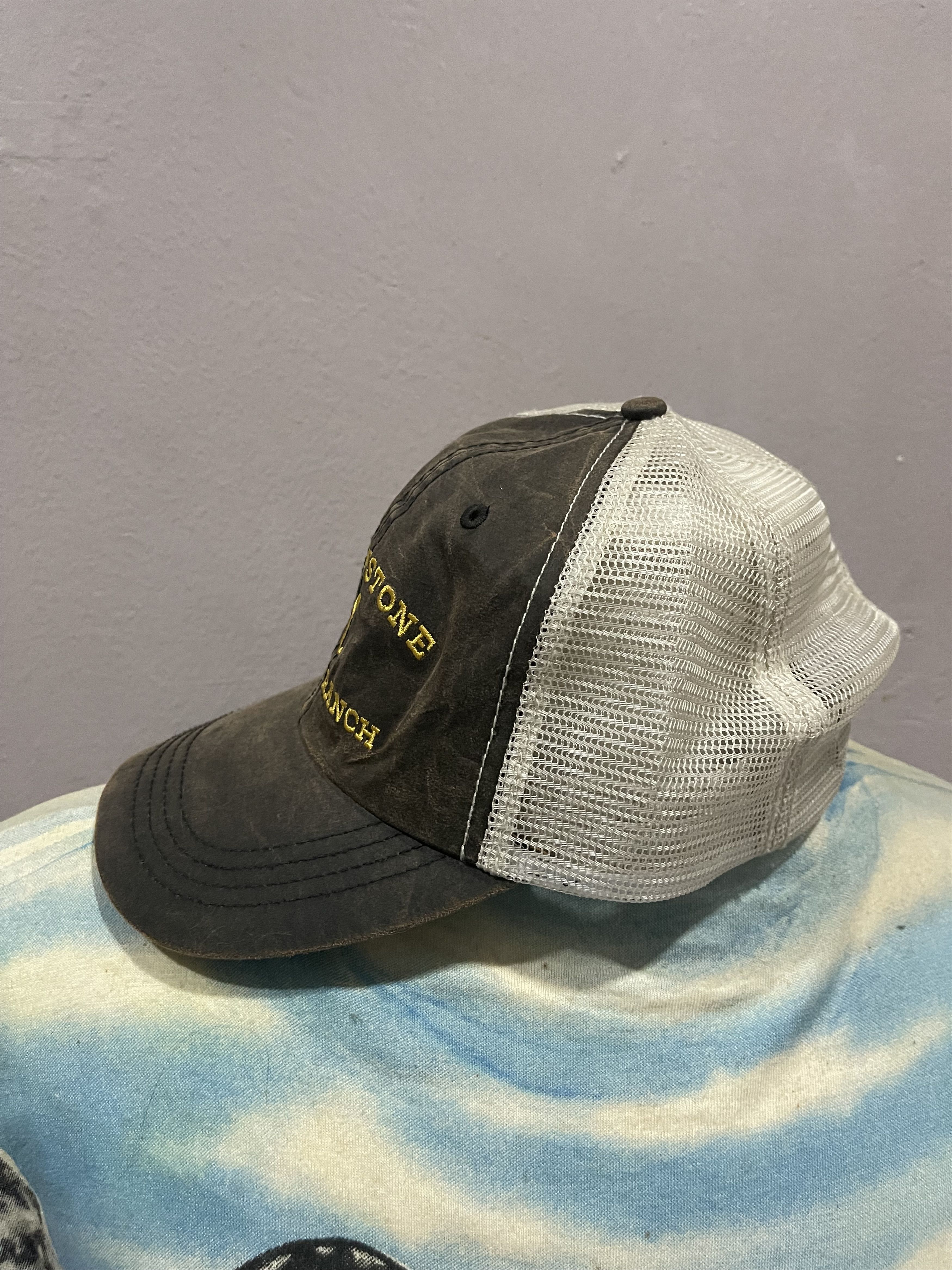 Japanese Brand Yellow Stone Dutton Ranch Trucker Cap Size ONE SIZE - 3 Thumbnail