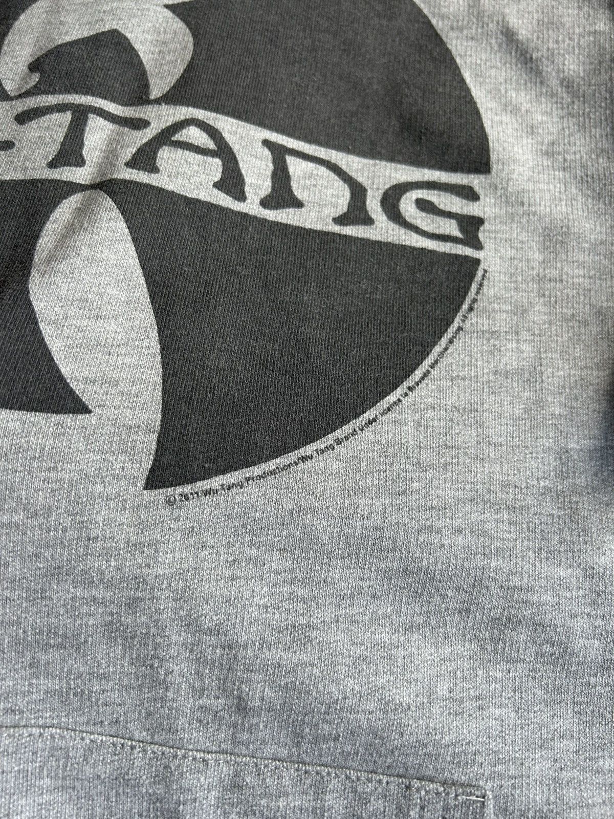 Wu-Tang Clan Vintage Wu-Tang Big Logo Hoodie 2011 Official Thrashed Item Size US S / EU 44-46 / 1 - 6 Thumbnail