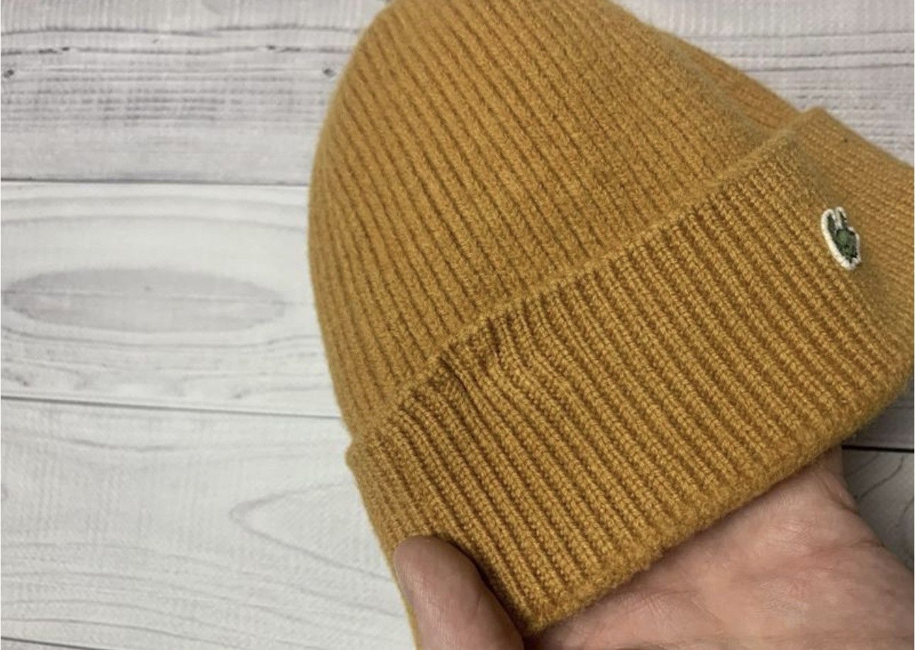 Lacoste × Vintage Vintage Lacoste hat yellow Size 26 - 3 Thumbnail