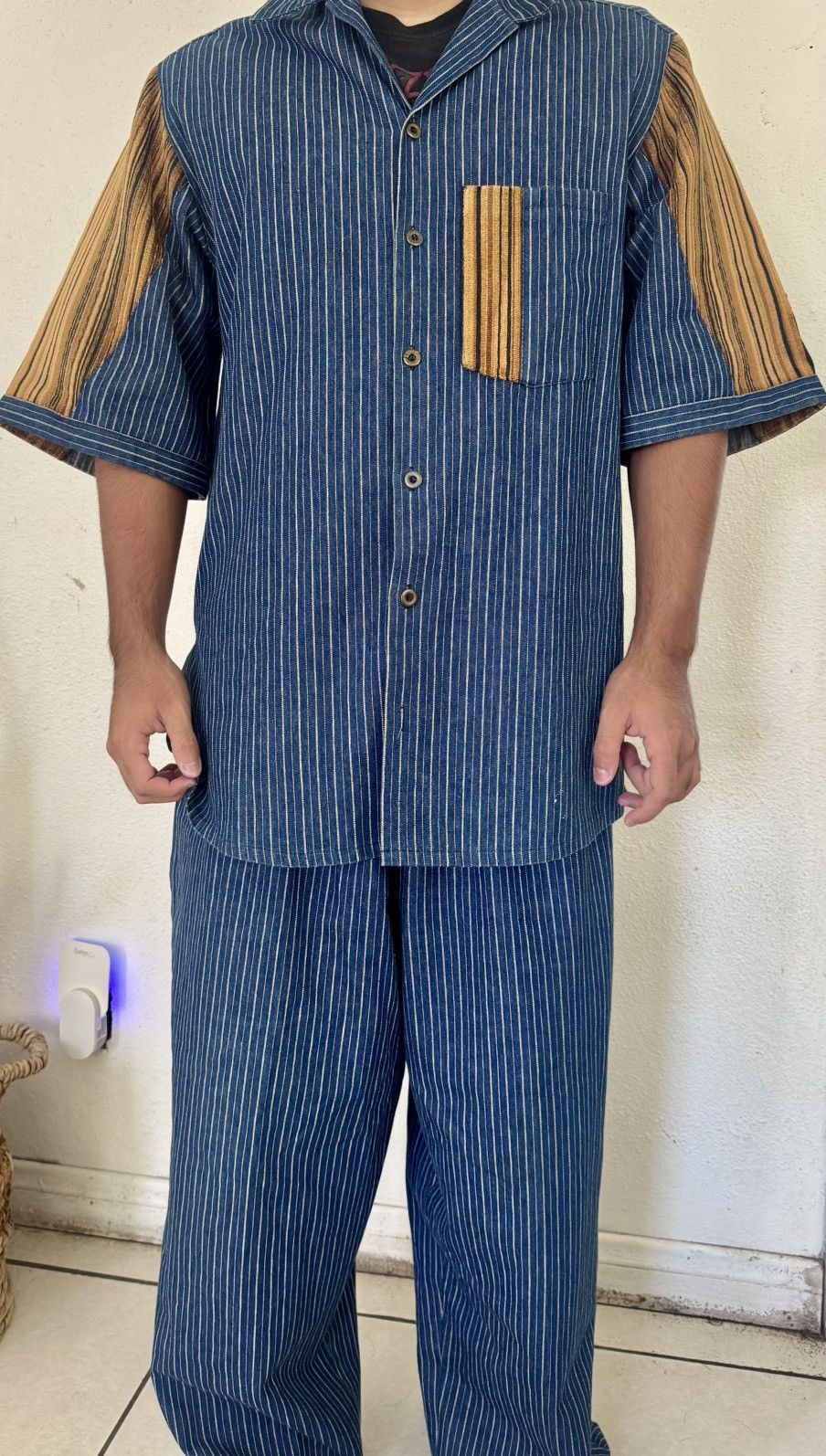 Other Vintage james brumfield denim shirt & pants Size US L / EU 52-54 / 3 - 1 Thumbnail