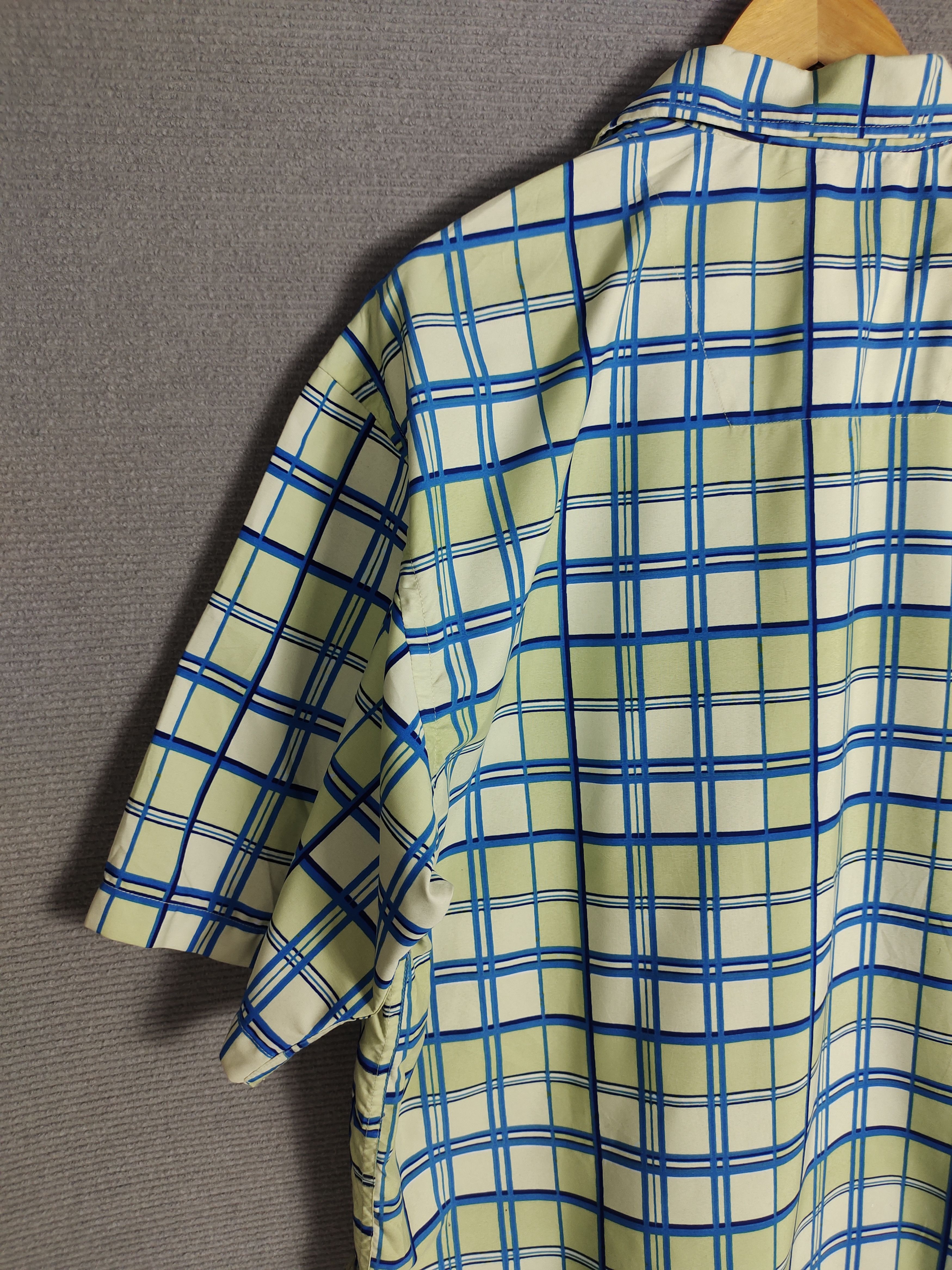 Vintage Vintage Y2k Hip Hop Graviti Baggy Checkered Shirt Jnco Size US XXL / EU 58 / 5 - 11 Thumbnail