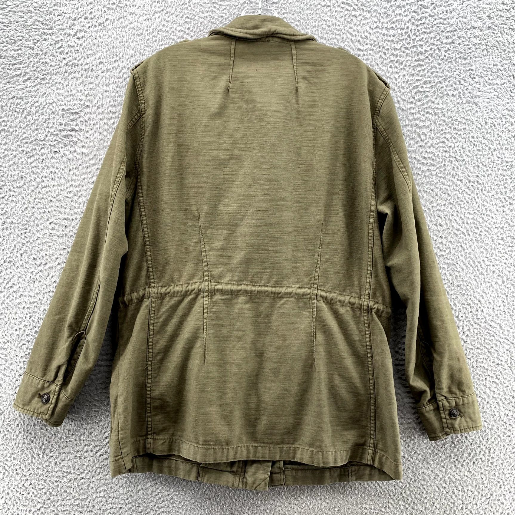 Free People Free People Jacket Women Med Olive Utility Field Chore Barn Military Safari Coat Womens Size M / US 6-8 / IT 42-44 - 5 Thumbnail