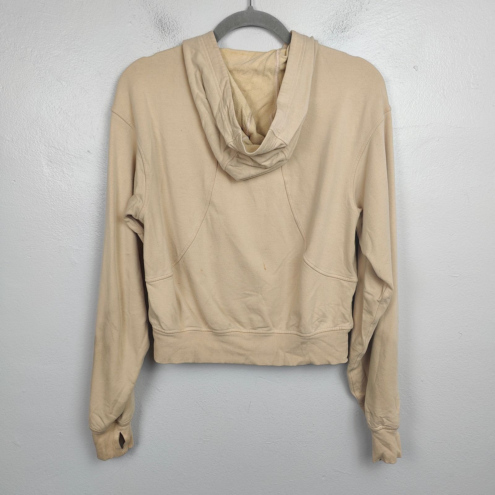 Lululemon Lululemon Catch a Breath Zip Hoodie Womens 4 Ivory Peach Size S / US 4 / IT 40 - 5 Thumbnail
