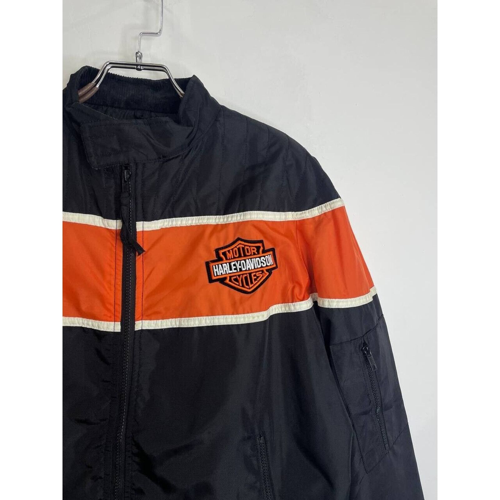 Harley Davidson × Vintage Vintage Harley-Davidson Biker Jacket Waterproof Size M Size US M / EU 48-50 / 2 - 2 Thumbnail