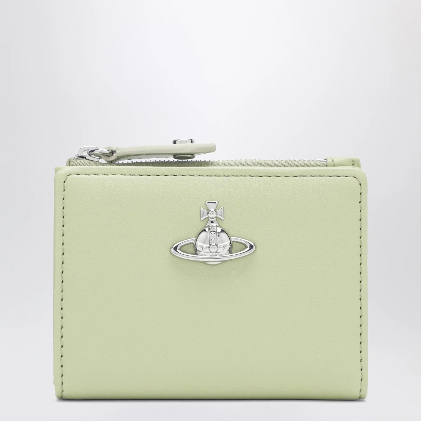Vivienne Westwood o1d2blof0526 Size: OS / Logo Wallet in Green Size ONE SIZE - 1 Thumbnail