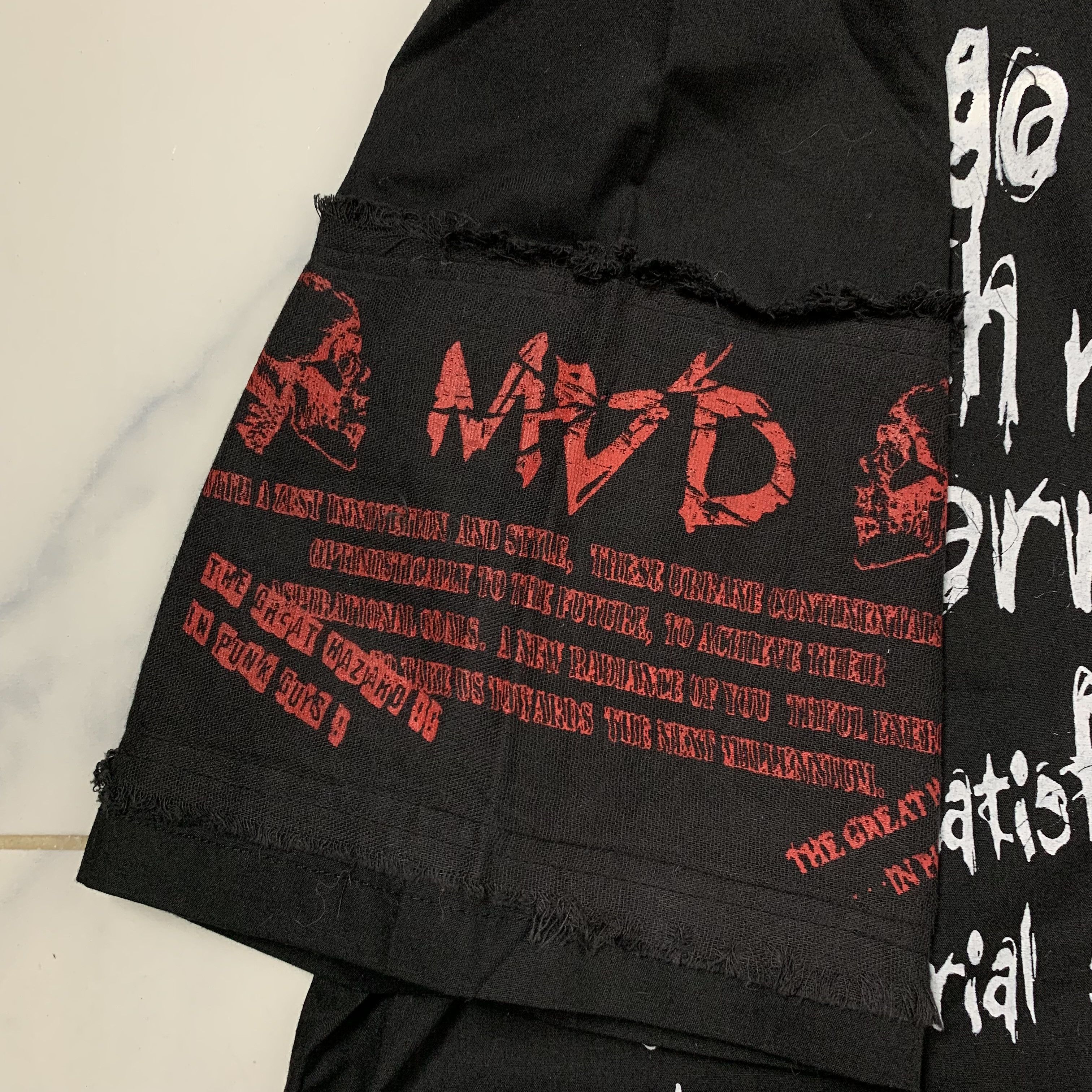 Japanese Brand MAD Punk Bondage Skull Black Shirt Anarchy Seditionaries Size US L / EU 52-54 / 3 - 6 Thumbnail