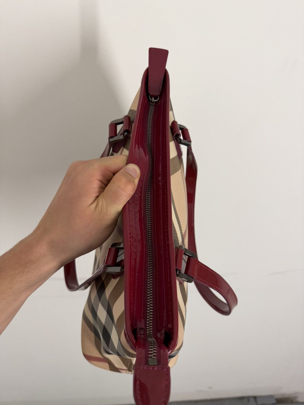 Burberry Burberry Nova Check Handbag Size ONE SIZE - 11 Thumbnail