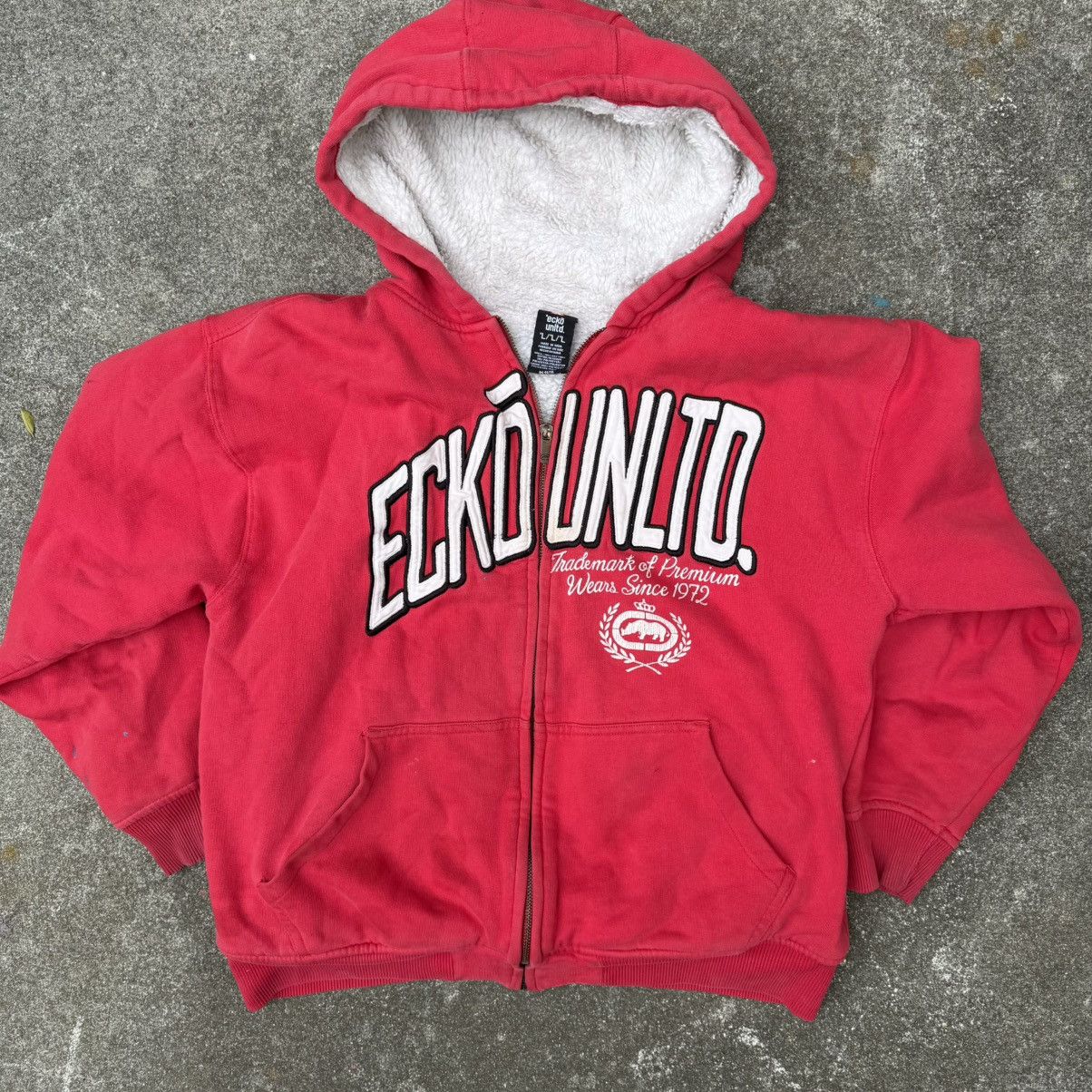 Ecko Unltd. Y2k Ecko Unltd hoodie with white fur large Size US L / EU 52-54 / 3 - 1 Thumbnail