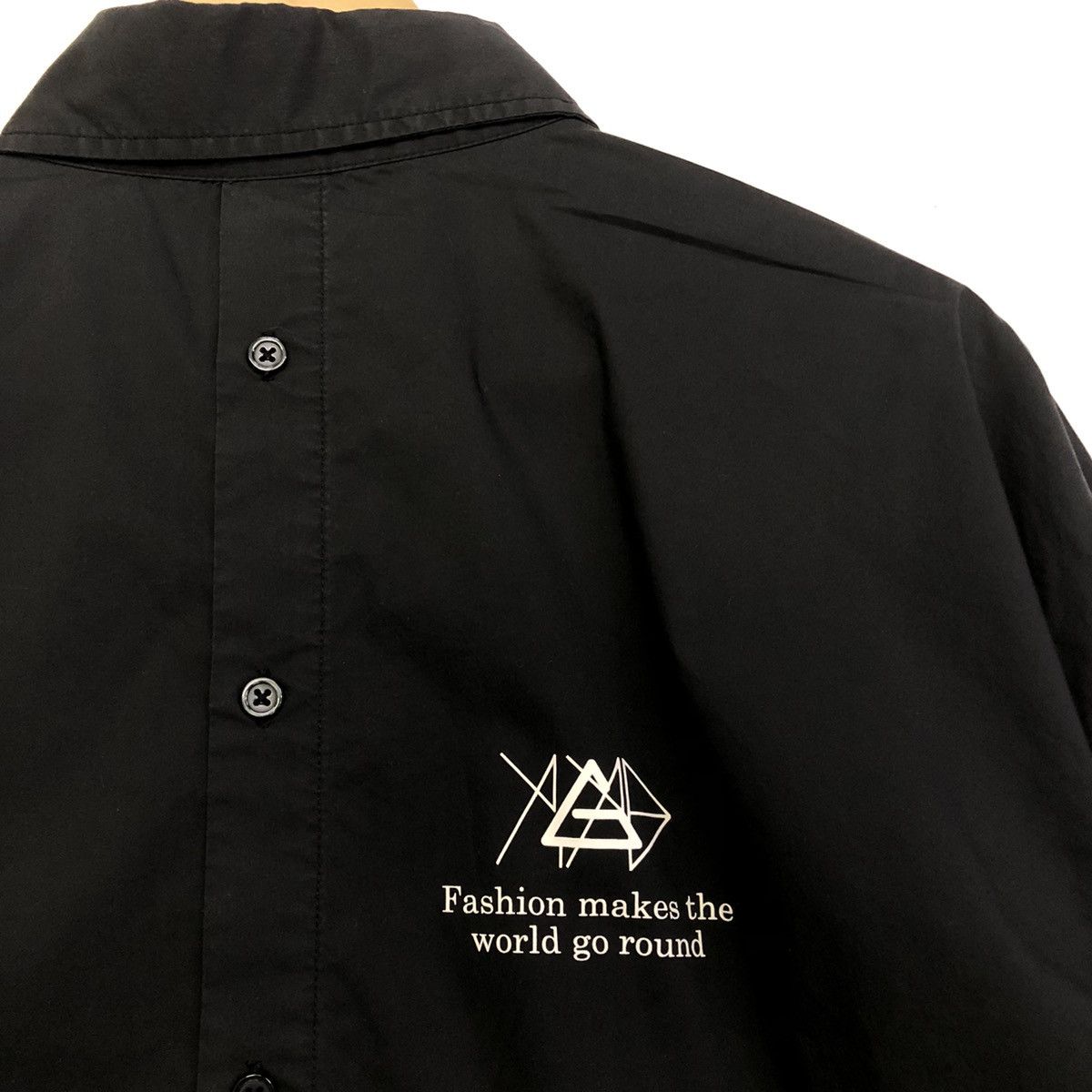 Japanese Brand Avant Garde!! A’Gem/9 2020 A/W Double Side Hype Button Shirt Size US L / EU 52-54 / 3 - 6 Thumbnail