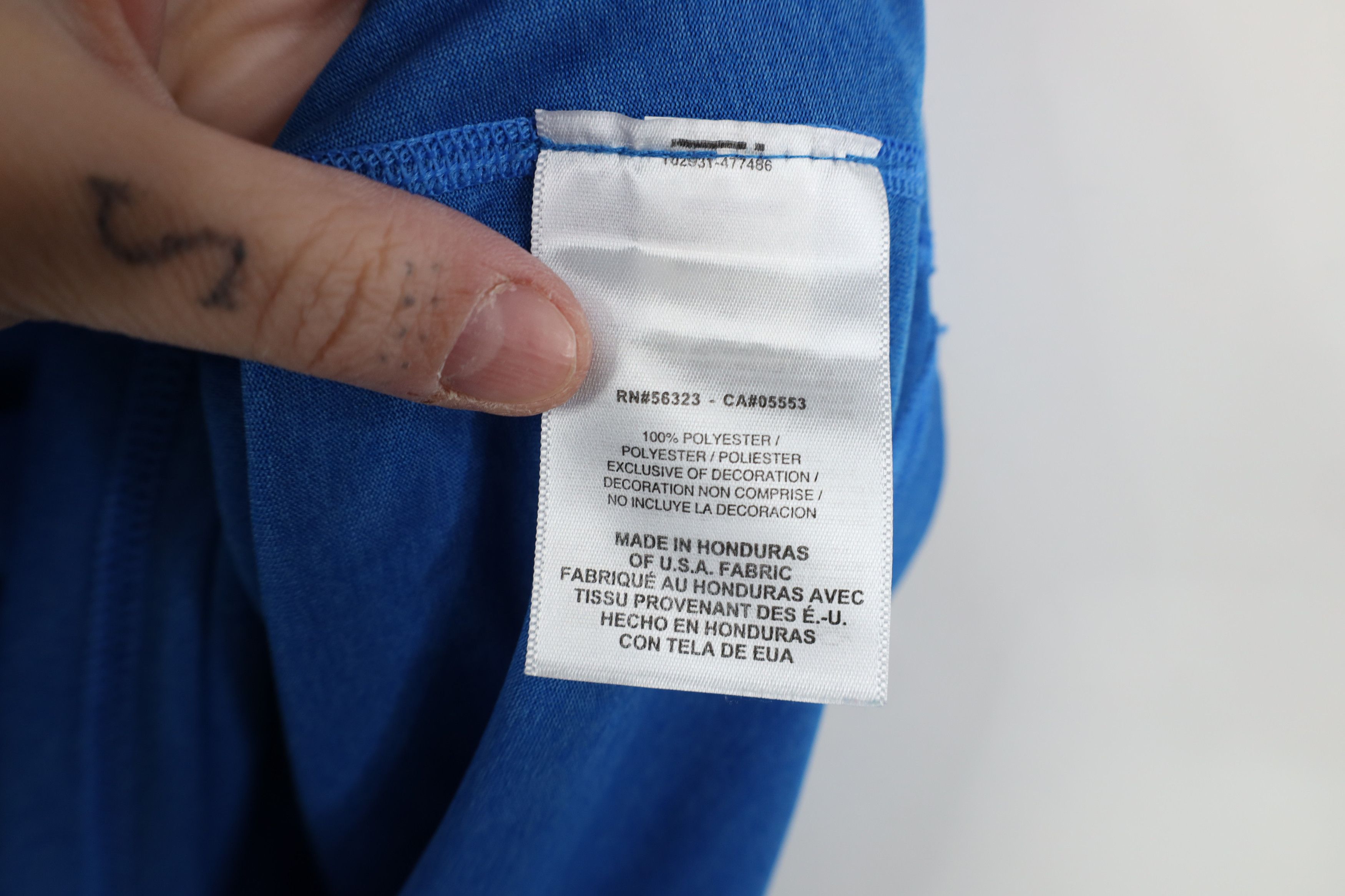 Nike Nike NFL Lions Football Short Sleeve T-Shirt Blue Dri-Fit Size L / US 10 / IT 46 - 10 Thumbnail