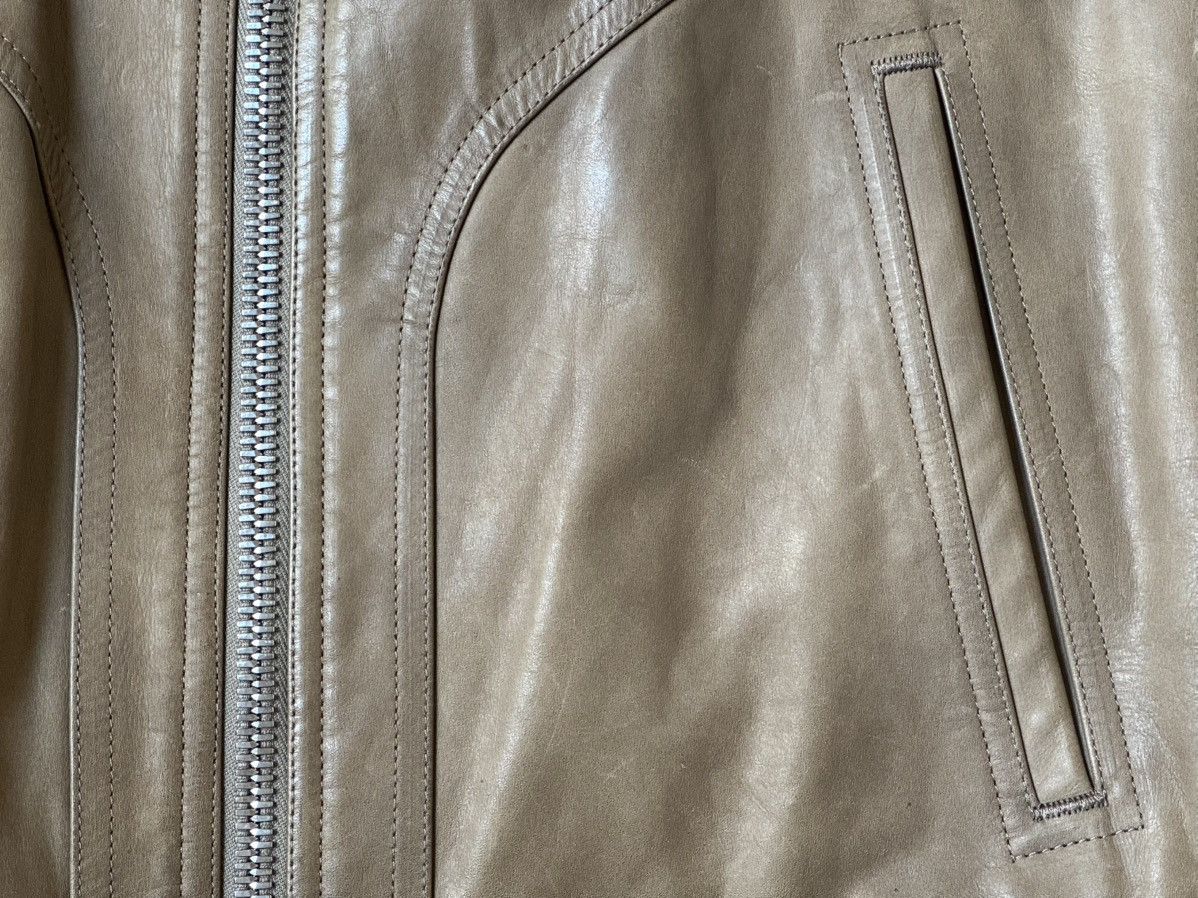 Rick Owens Rick Owen’s dark dust bike leather jacket Size US M / EU 48-50 / 2 - 15 Thumbnail