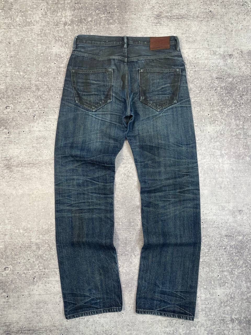 Allsaints Vintage Allsaints Japan Denim Selvage Jeans Painted Y2K Size US 30 / EU 46 - 6 Thumbnail