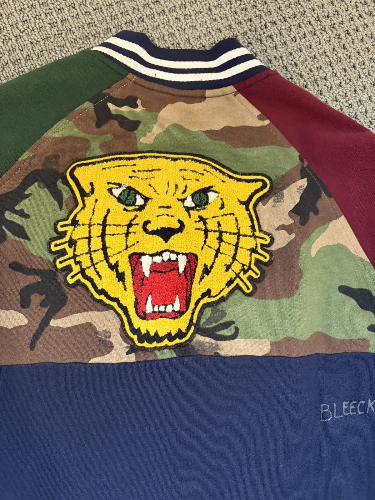 Polo Ralph Lauren Like new cotton/ fleece lining. Vintage varsity design Size US S / EU 44-46 / 1 - 5 Thumbnail