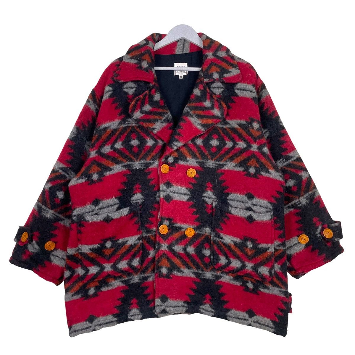 Blue Blue Japan × Japanese Brand × Kapital 💥ACTIVE JAPAN NAVAJO CRUISER WOOL INSPIRED KAPITAL JACKET Size US L / EU 52-54 / 3 - 1 Thumbnail
