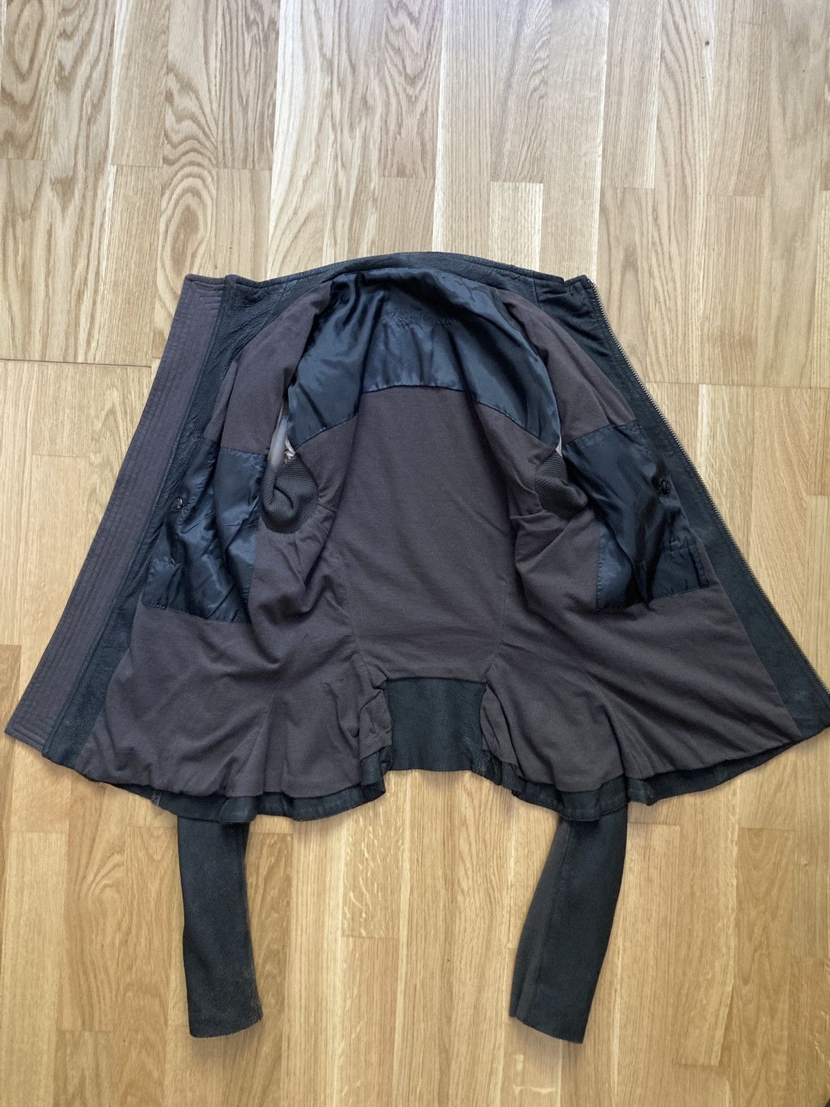Rick Owens F/W 09 “CRUST” Blistered Lamb Leather Jacket Rick Owens 44 Size L / US 10 / IT 46 - 19 Thumbnail