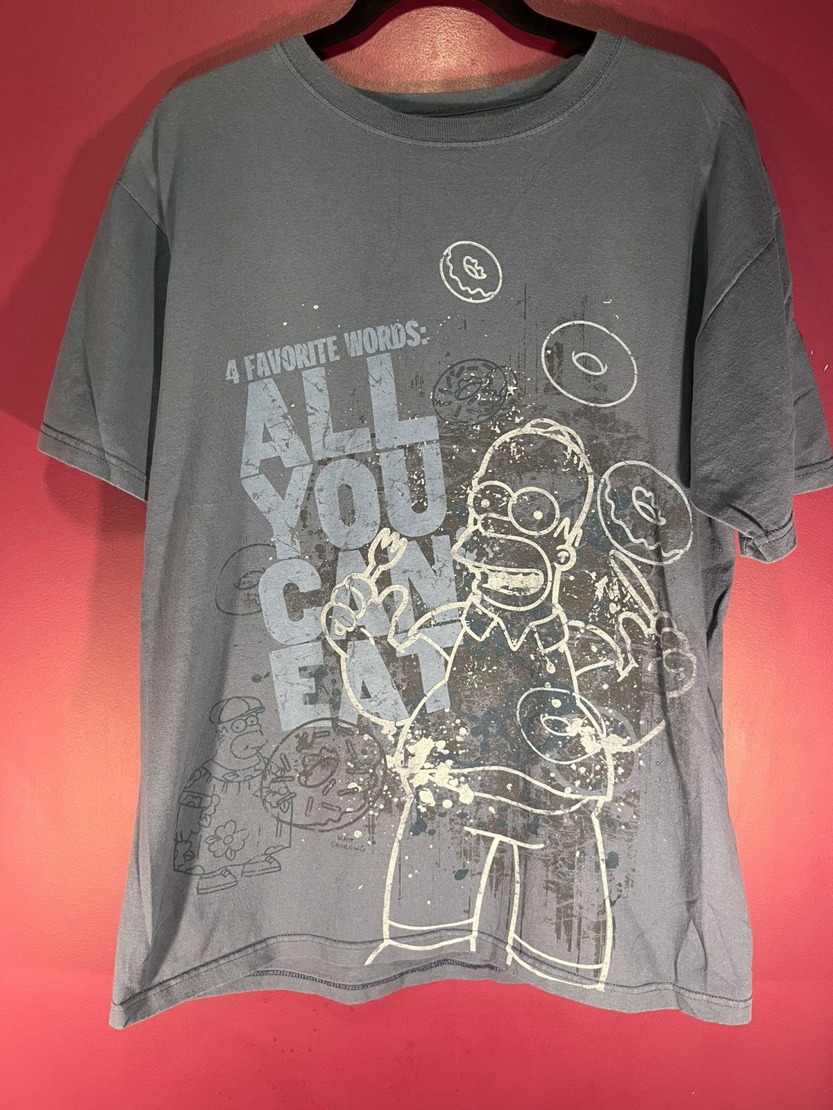 The Simpsons × Vintage Simpsons blue all you can eat tee Size US L / EU 52-54 / 3 - 1 Thumbnail