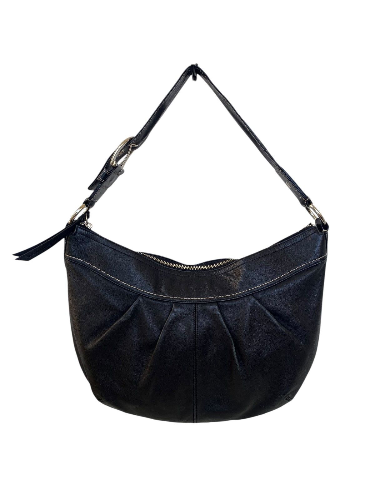 Coach Signature Sufflette Leather Handbag Size ONE SIZE - 1 Thumbnail