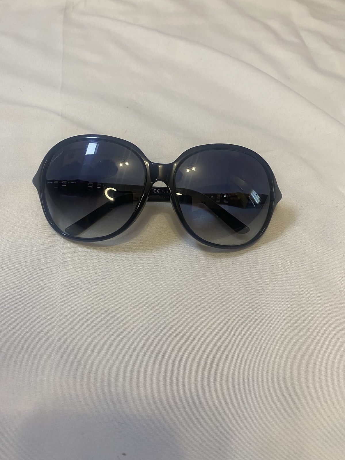 Gucci Gucci GG 3210/K/S Rouund Gradient Sunglasses Bamboo Elements Size ONE SIZE - 9 Thumbnail