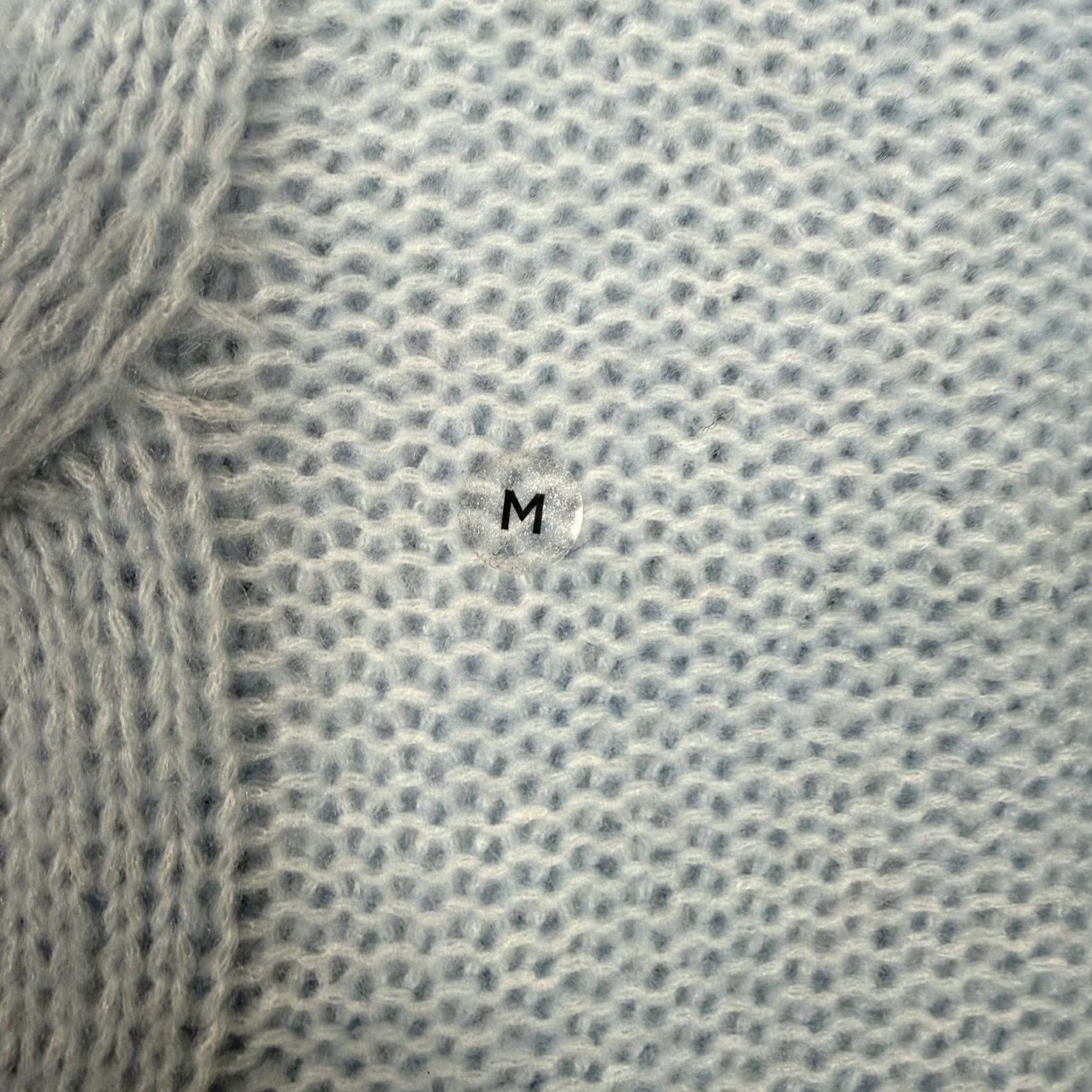 Vintage Aerie Women's Pullover Sweater Knit Blue Wool Acrylic Oversized Size M Size M / US 6-8 / IT 42-44 - 3 Thumbnail