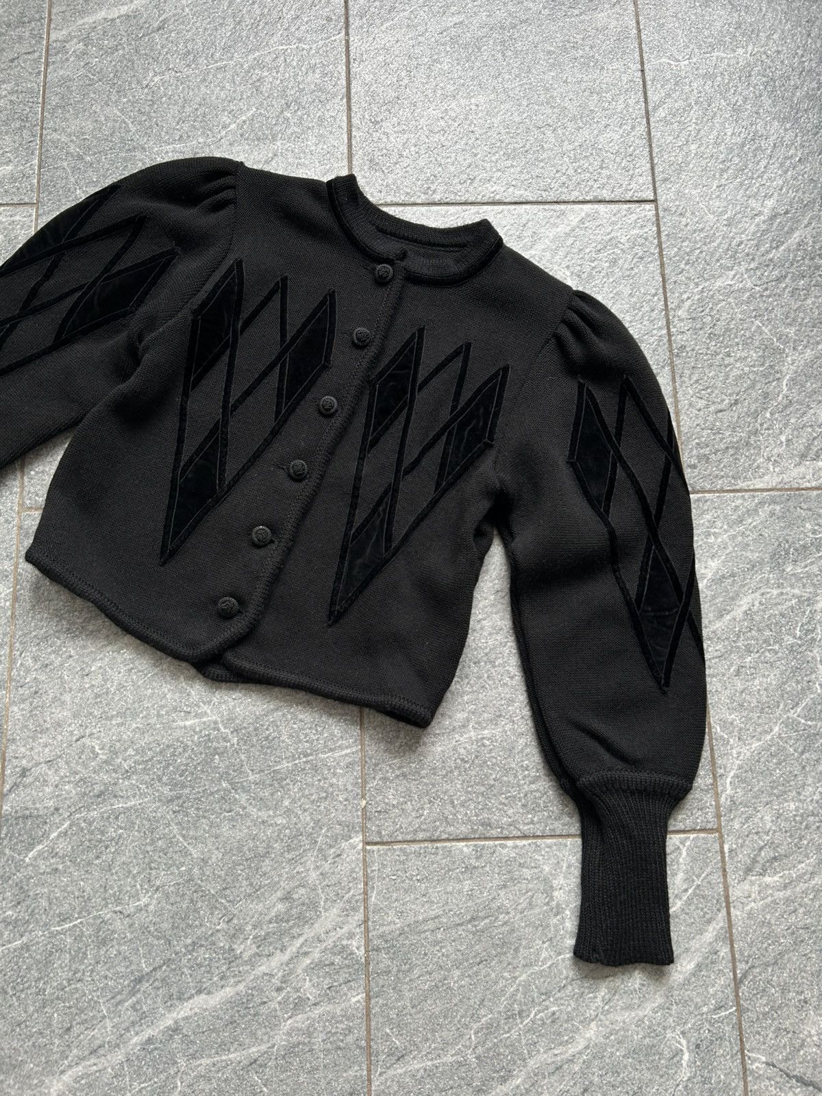 Chanel Archive vintage sweater Austrian astrifa wool cardigan 90s Size S / US 4 / IT 40 - 24 Thumbnail